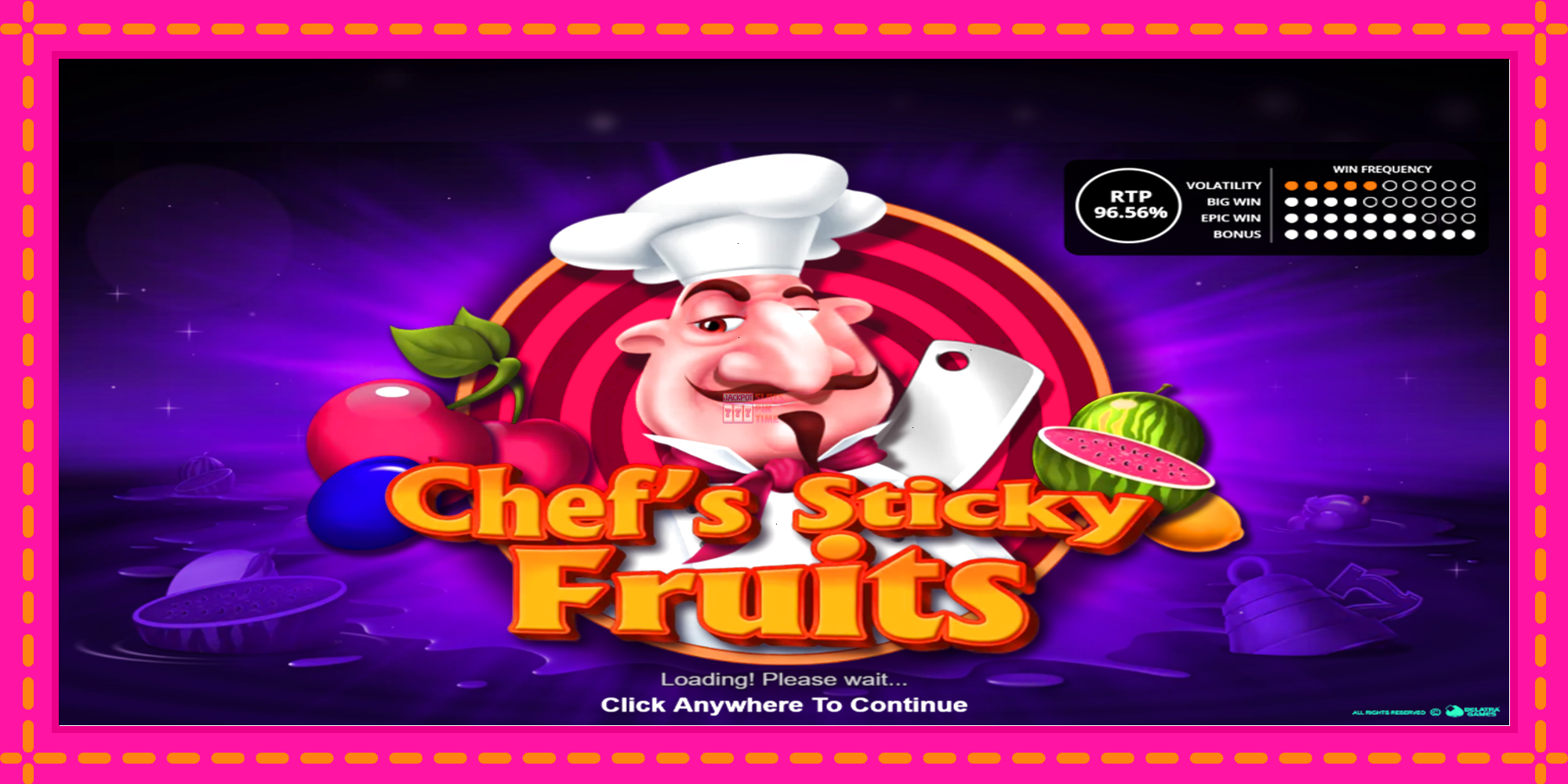 Slot machine Chefs Sticky Fruits gratuitamente, immagine 1