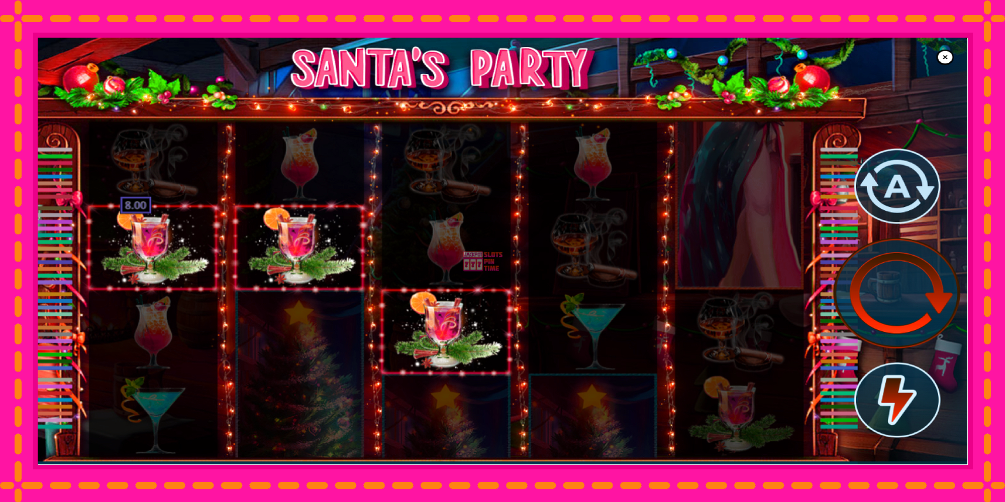 Slot machine Santas Party gratuitamente, immagine 3