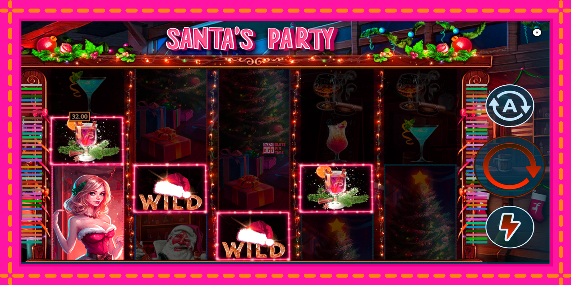 Slot machine Santas Party gratuitamente, immagine 4