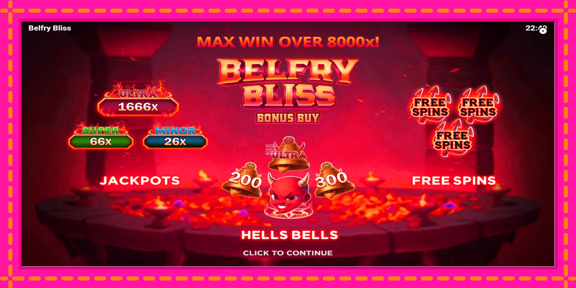 Slot machine Belfry Bliss gratuitamente, immagine 1