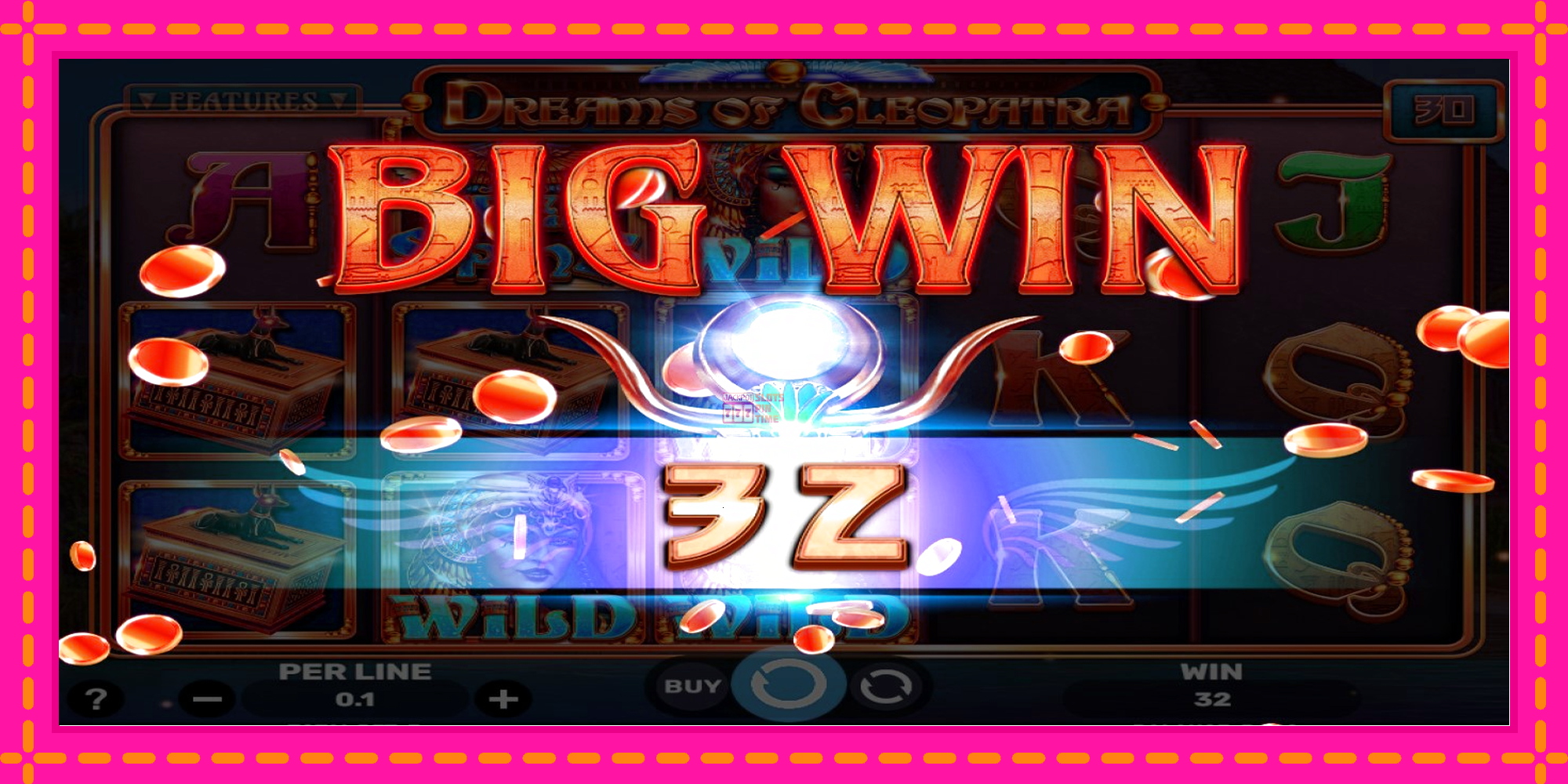 Slot machine Dreams of Cleopatra gratuitamente, immagine 2