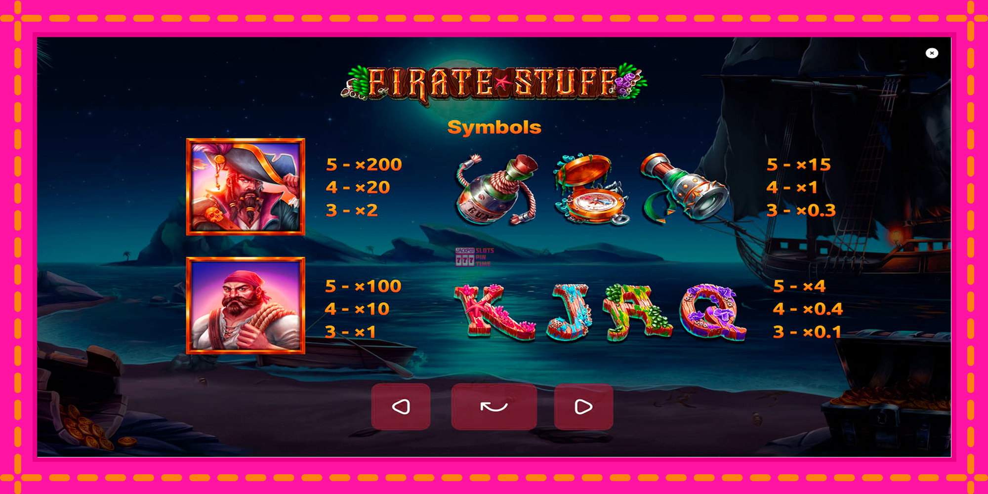 Slot machine Pirate Stuff gratuitamente, immagine 6