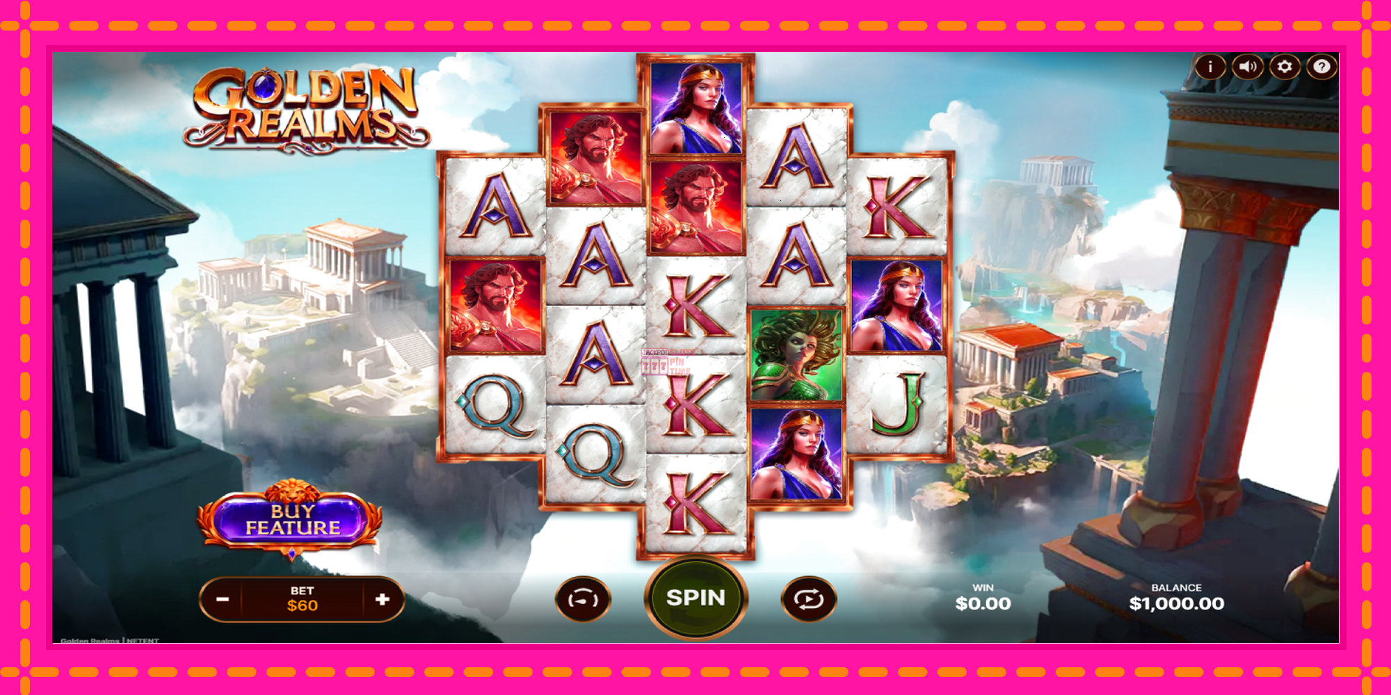 Slot machine Golden Realms gratuitamente, immagine 2