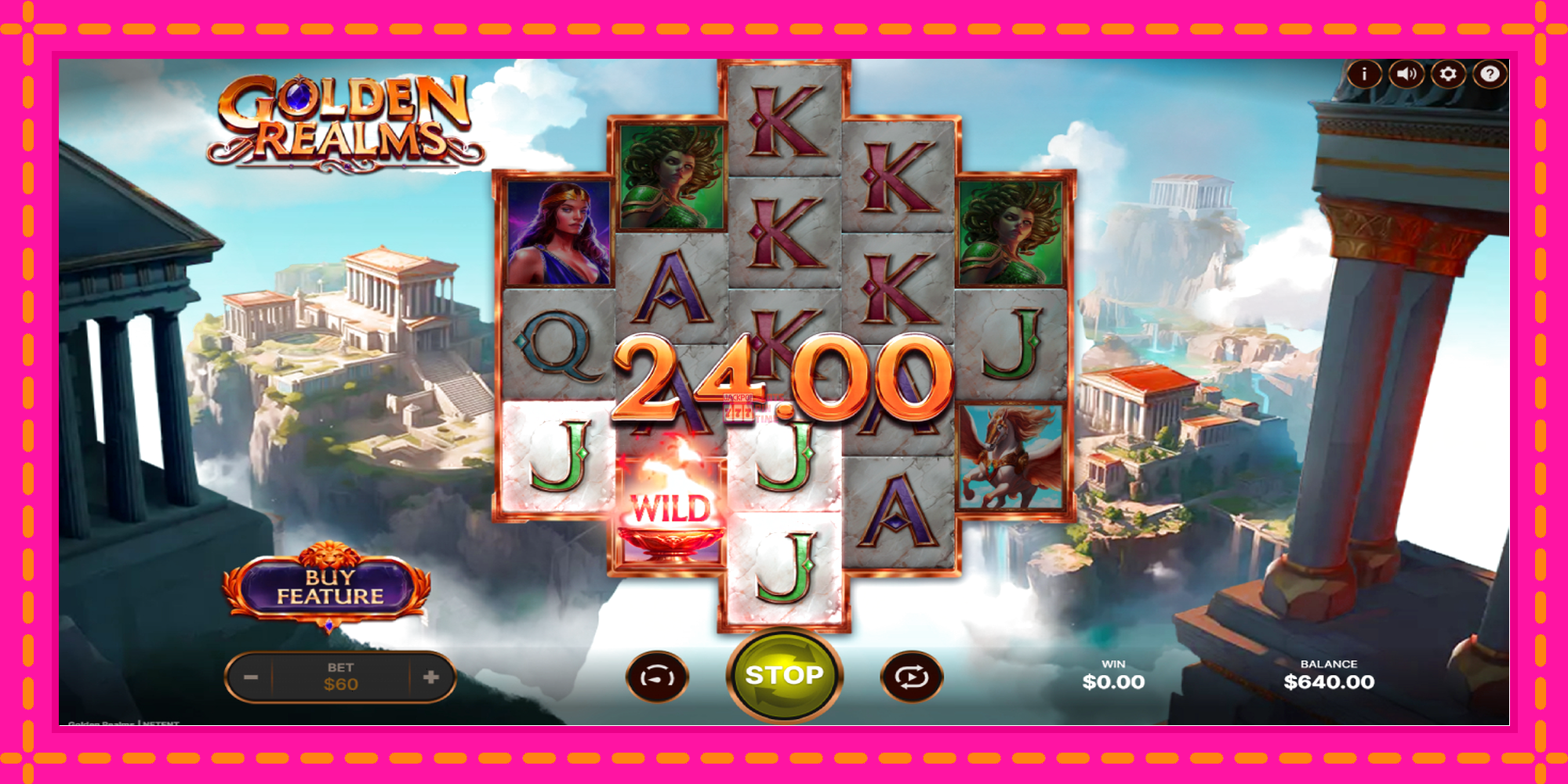 Slot machine Golden Realms gratuitamente, immagine 3