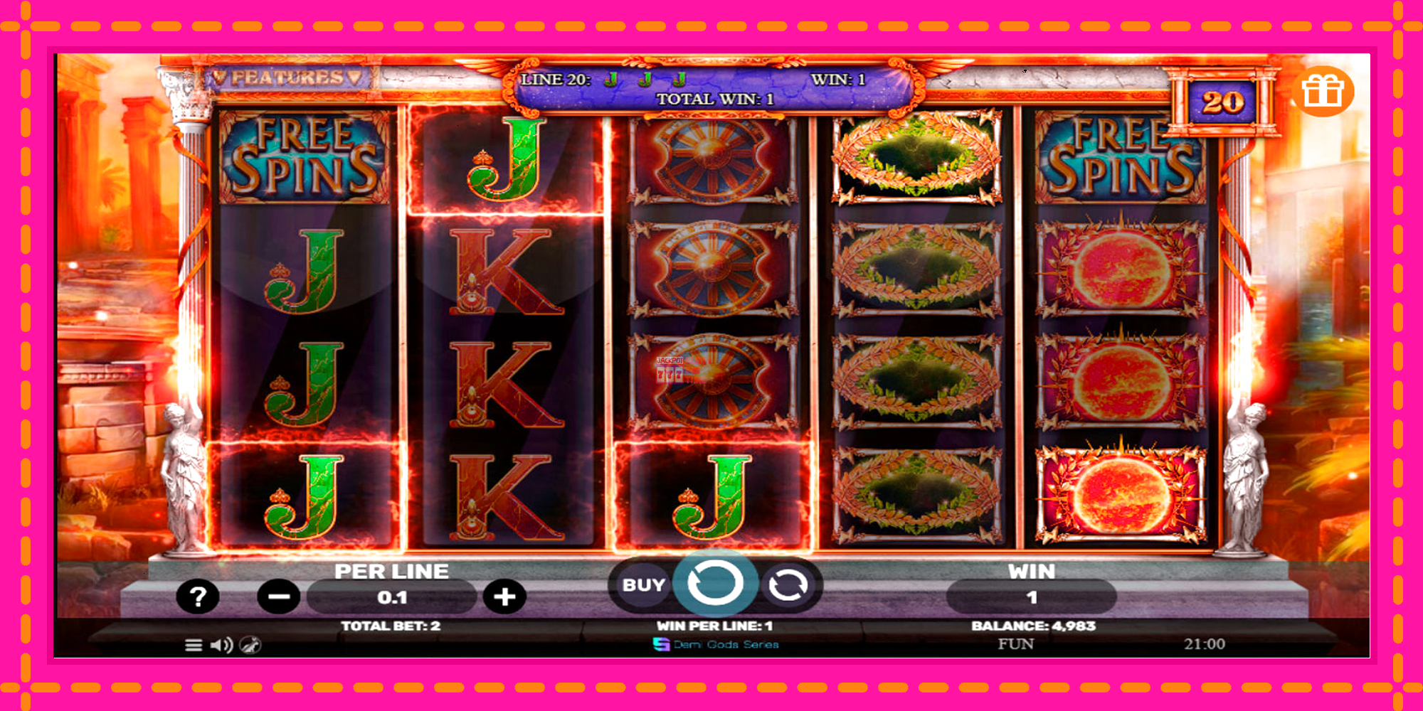 Slot machine Solar Odyssey gratuitamente, immagine 2