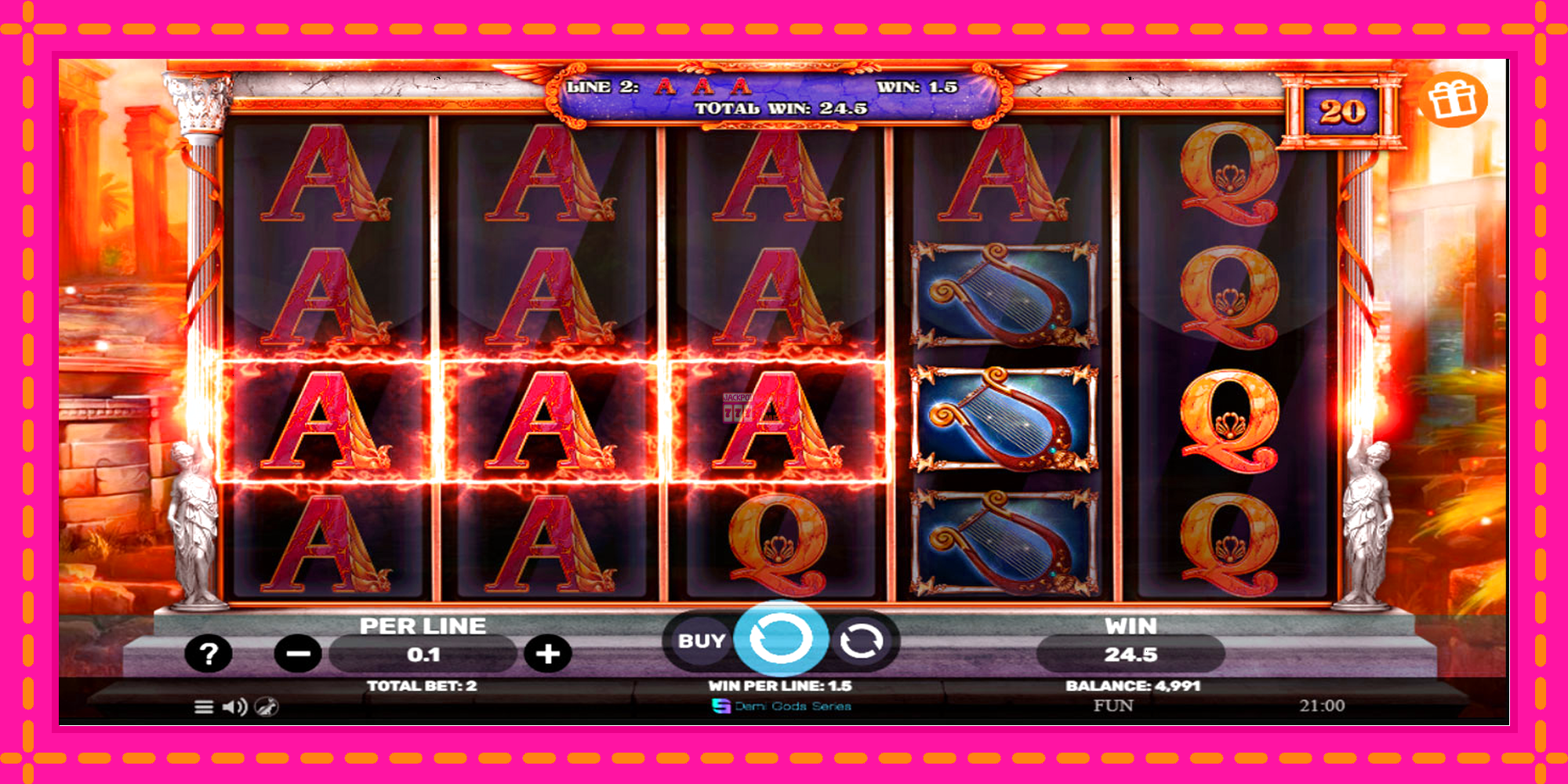 Slot machine Solar Odyssey gratuitamente, immagine 4