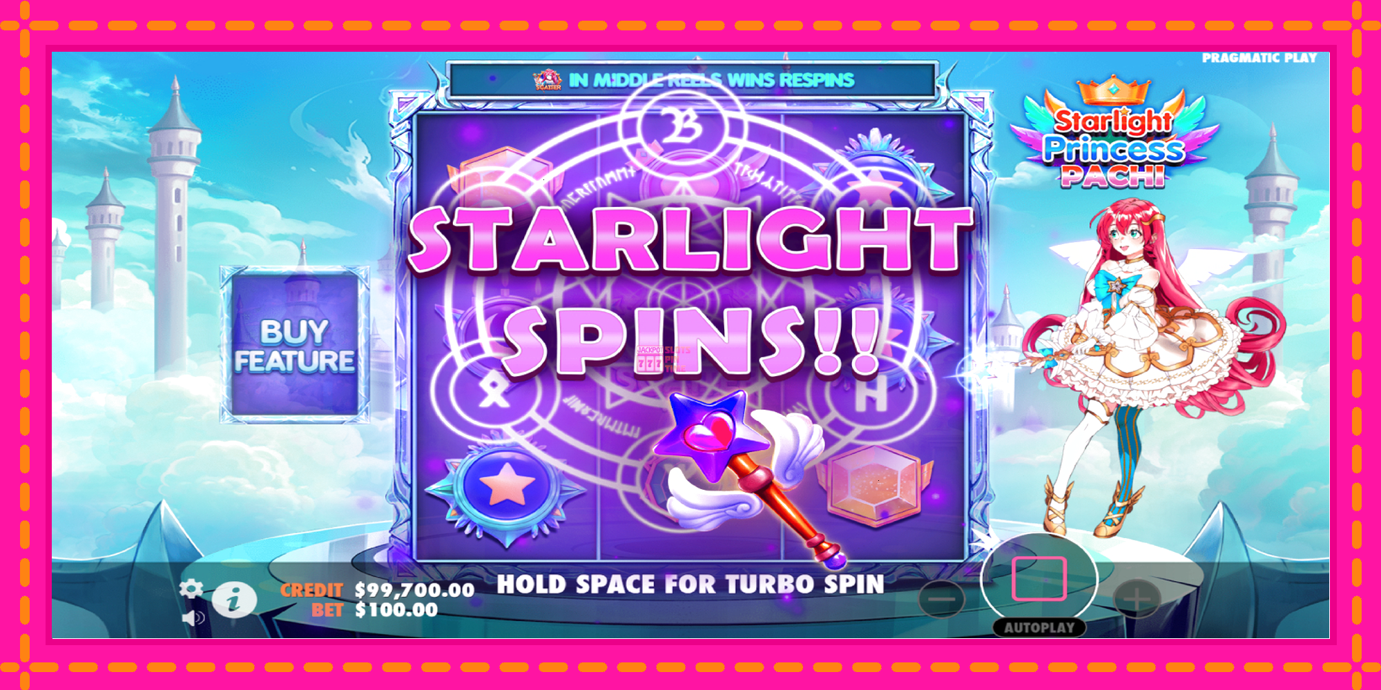 Slot machine Starlight Princess Pachi gratuitamente, immagine 3