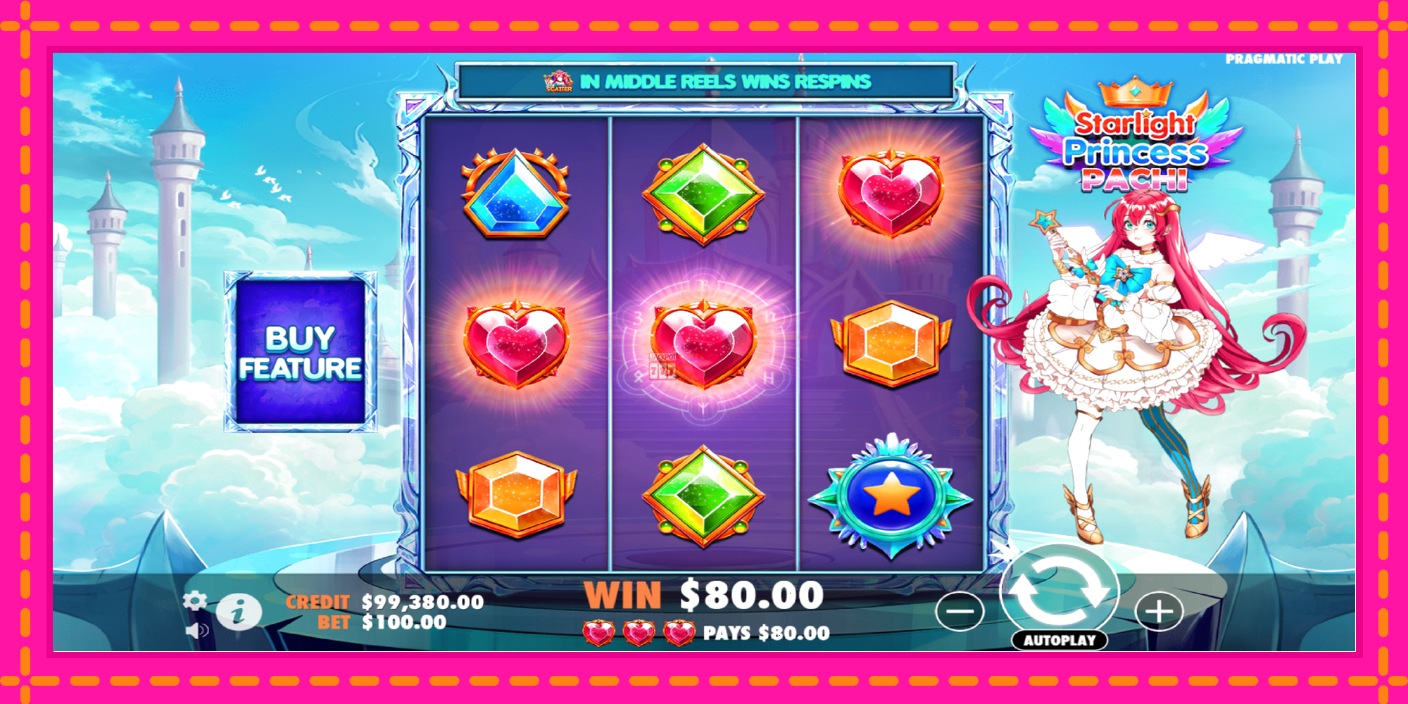 Slot machine Starlight Princess Pachi gratuitamente, immagine 4