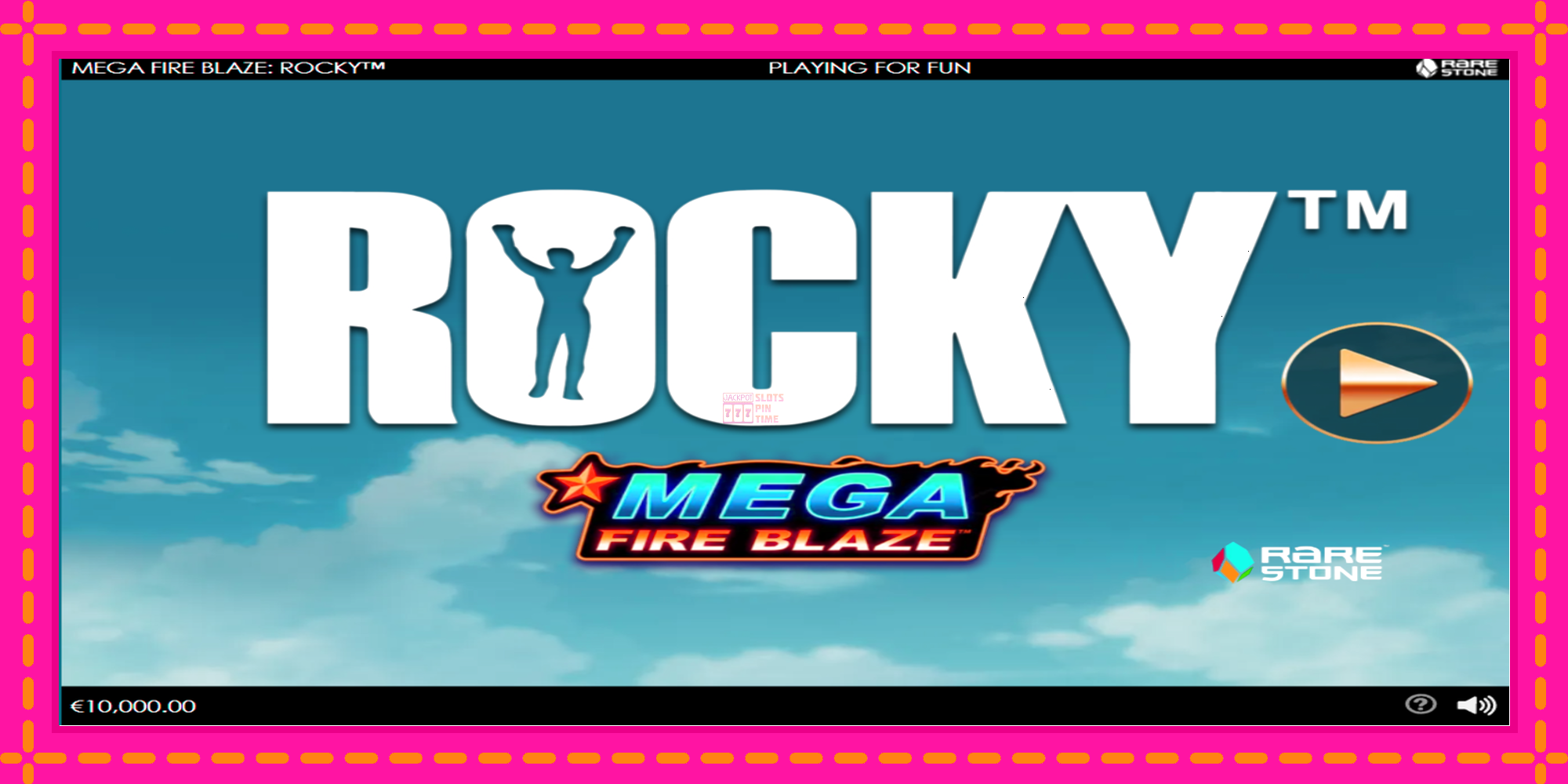 Slot machine Mega Fire Blaze: Rocky gratuitamente, immagine 1