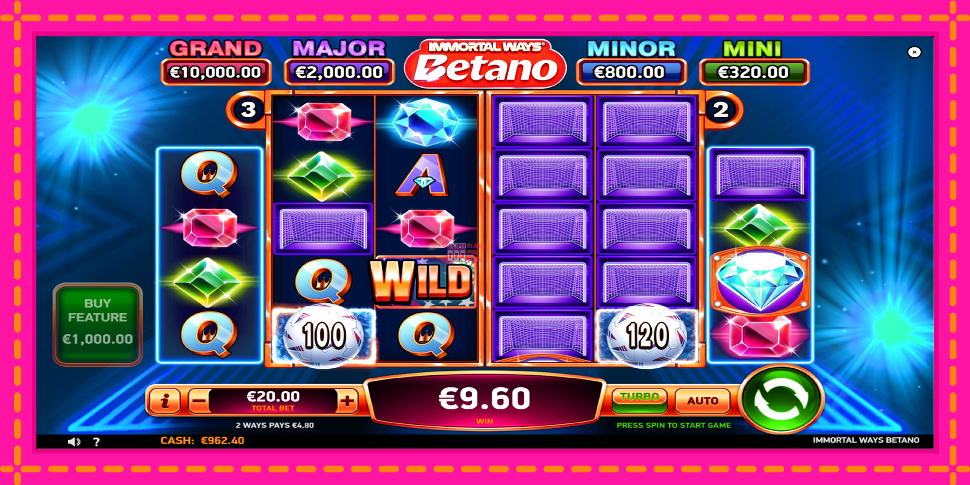 Slot machine Immortal Ways Betano gratuitamente, immagine 3