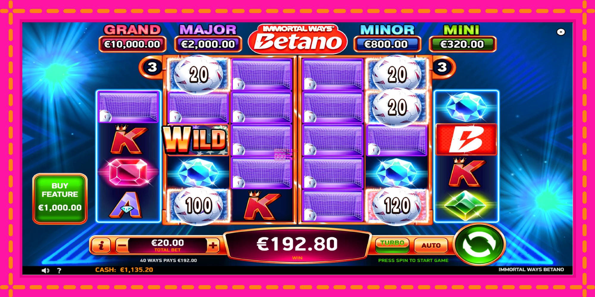 Slot machine Immortal Ways Betano gratuitamente, immagine 4