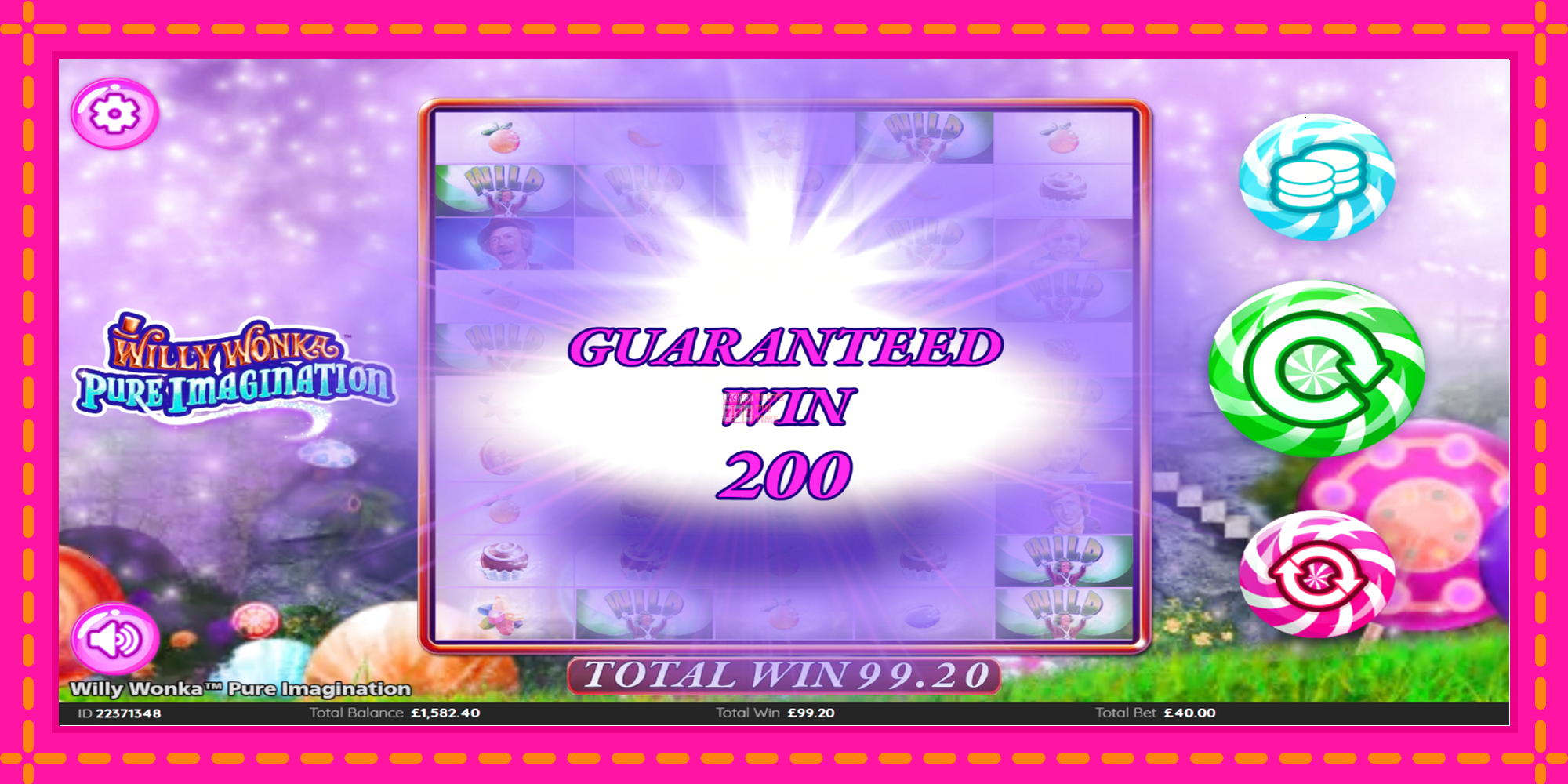 Slot machine Willy Wonka Pure Imagination gratuitamente, immagine 4