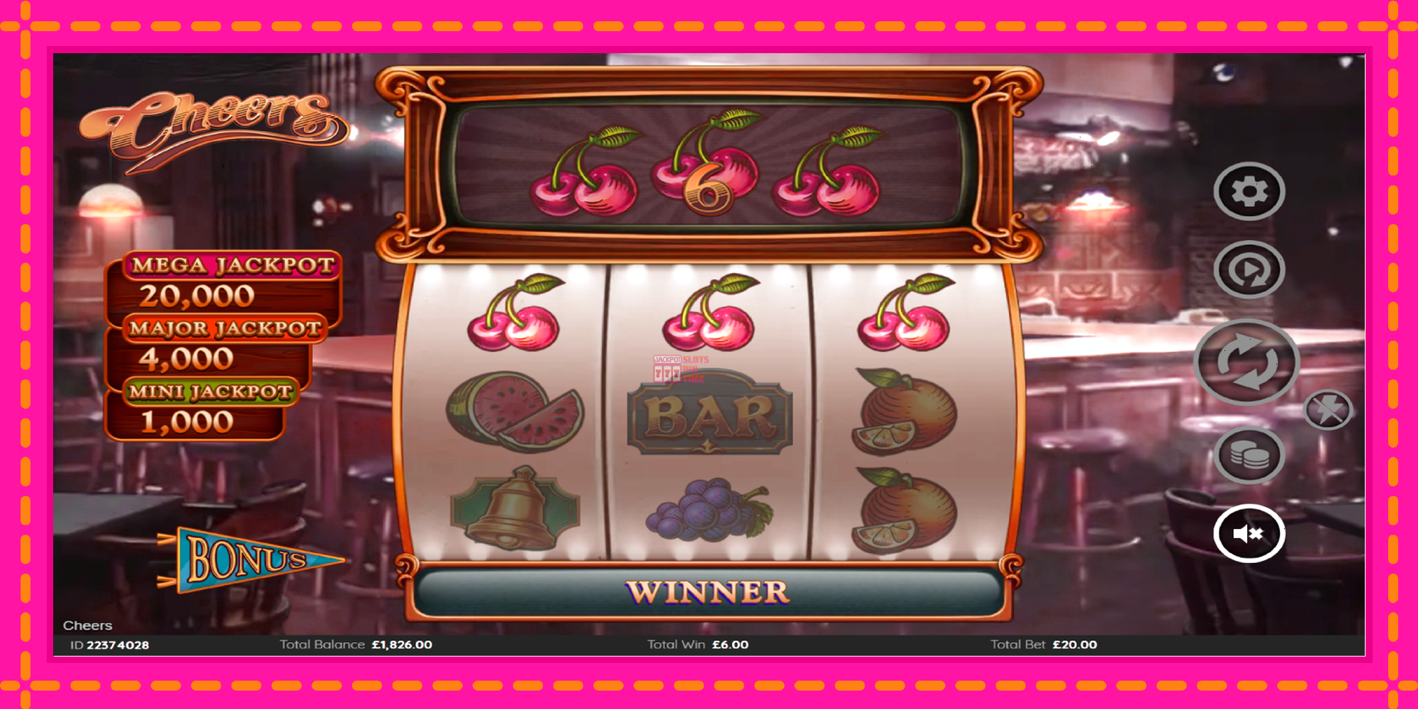 Slot machine Cheers gratuitamente, immagine 4