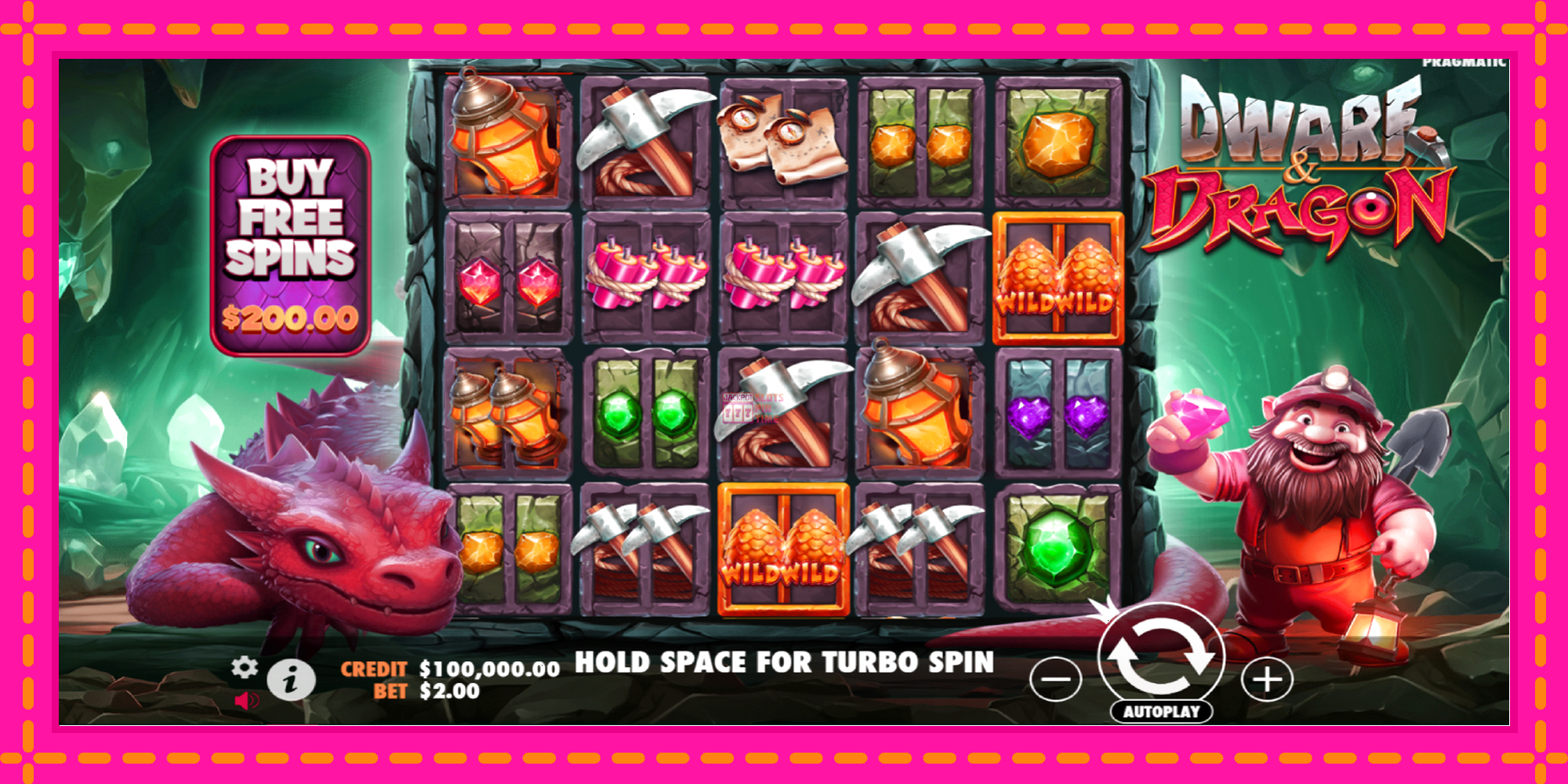 Slot machine Dwarf & Dragon gratuitamente, immagine 1