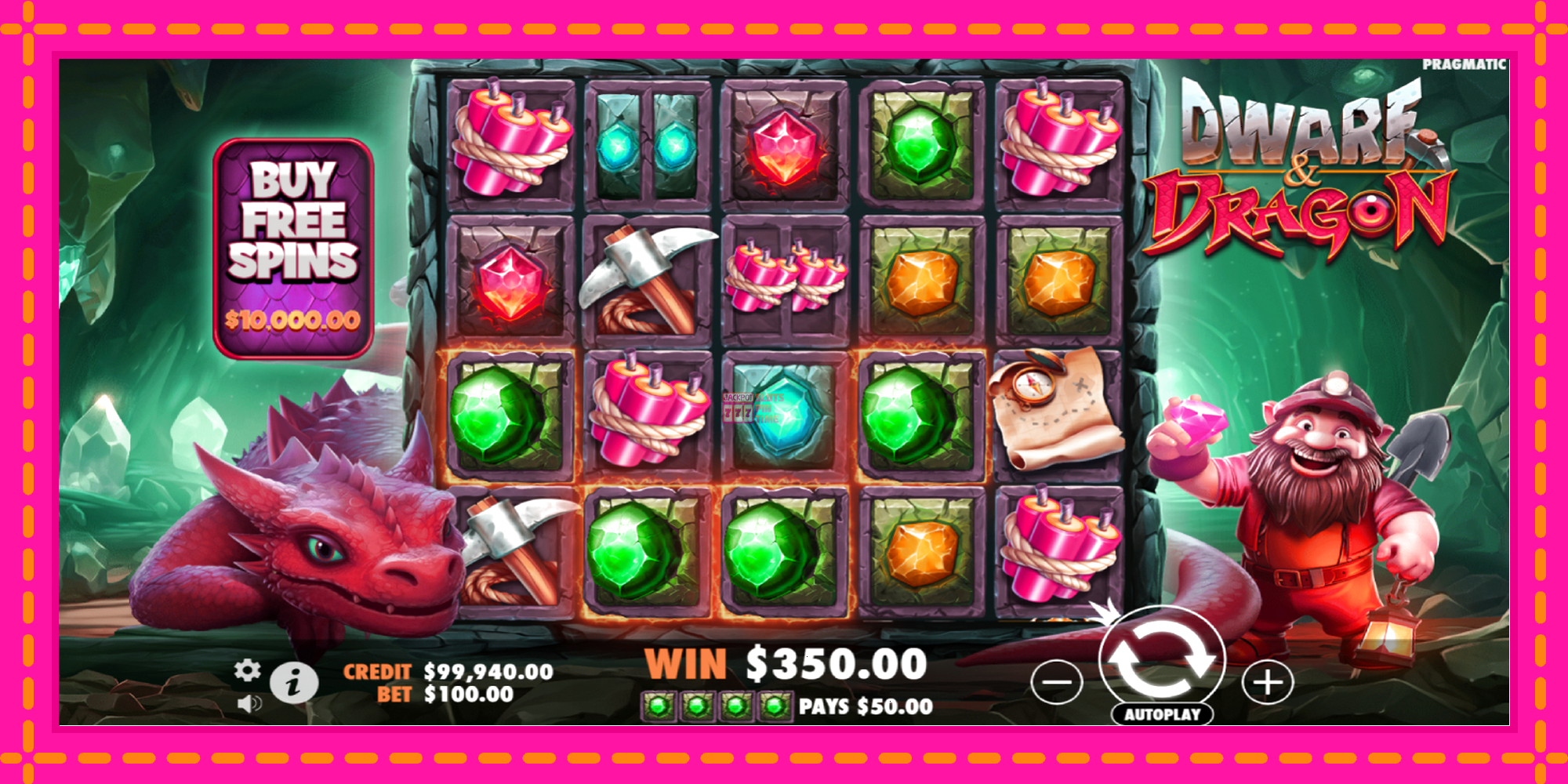 Slot machine Dwarf & Dragon gratuitamente, immagine 4