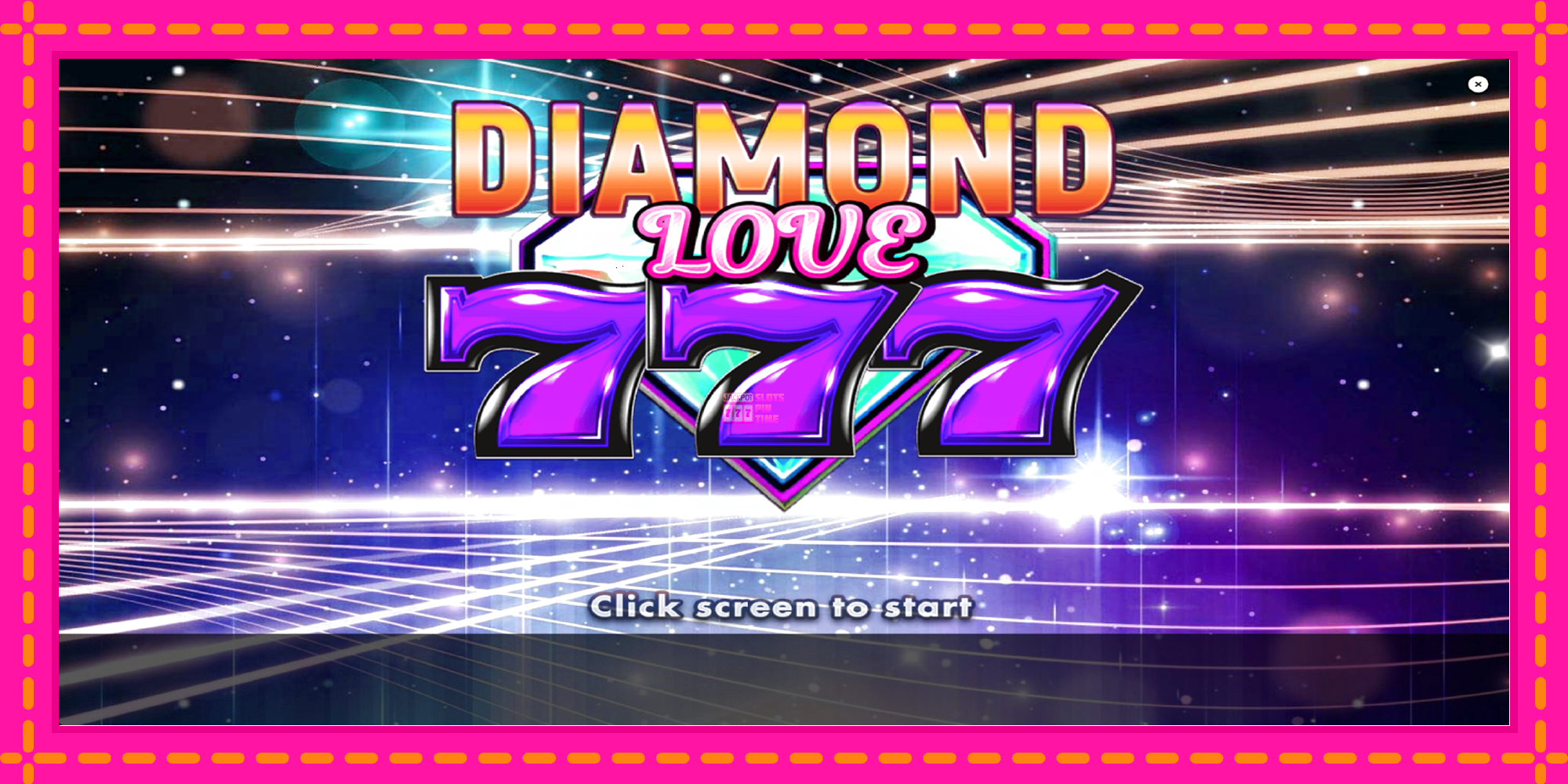 Slot machine Diamond 777 Love gratuitamente, immagine 1