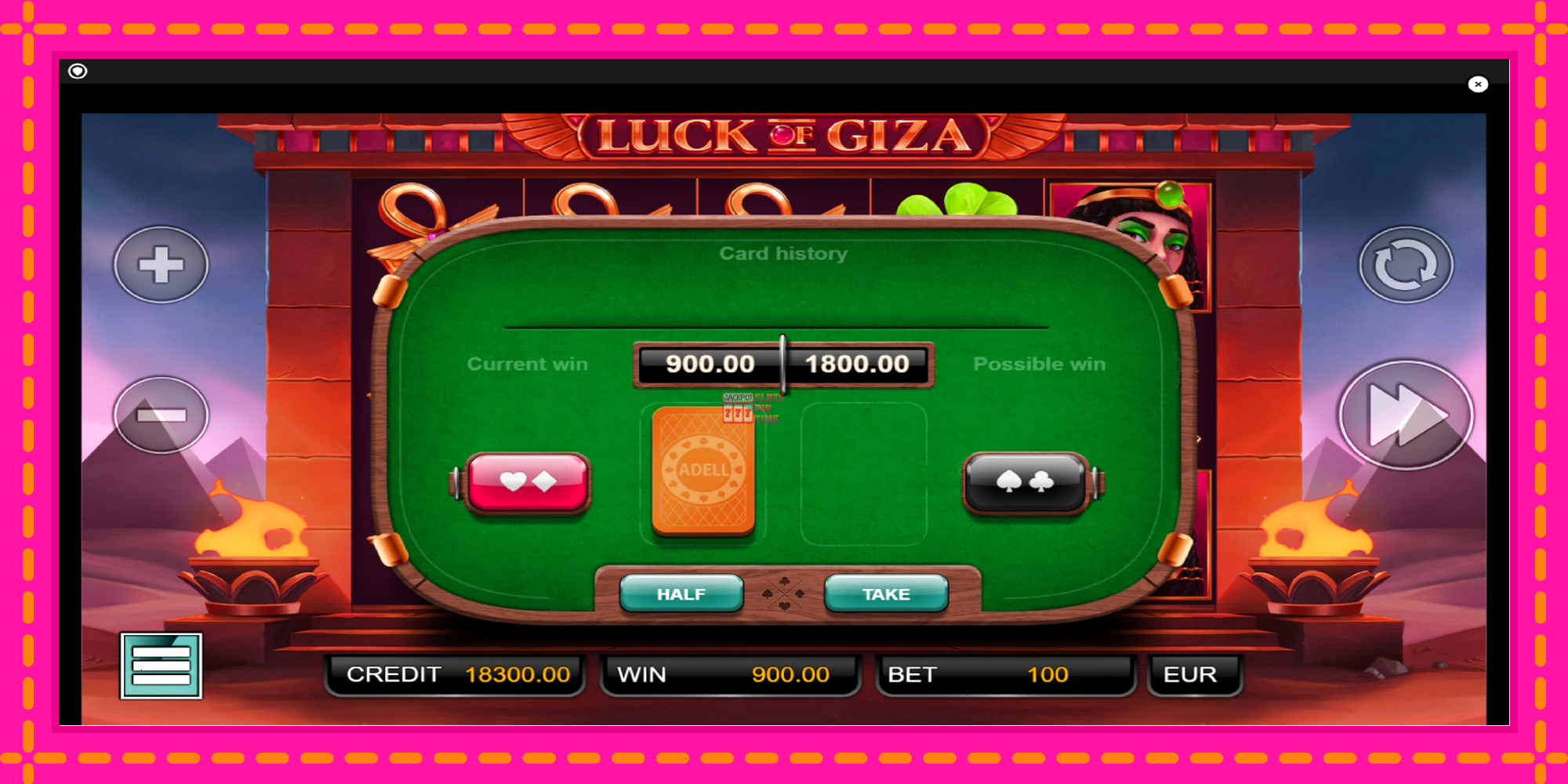 Slot machine Luck of Giza gratuitamente, immagine 3