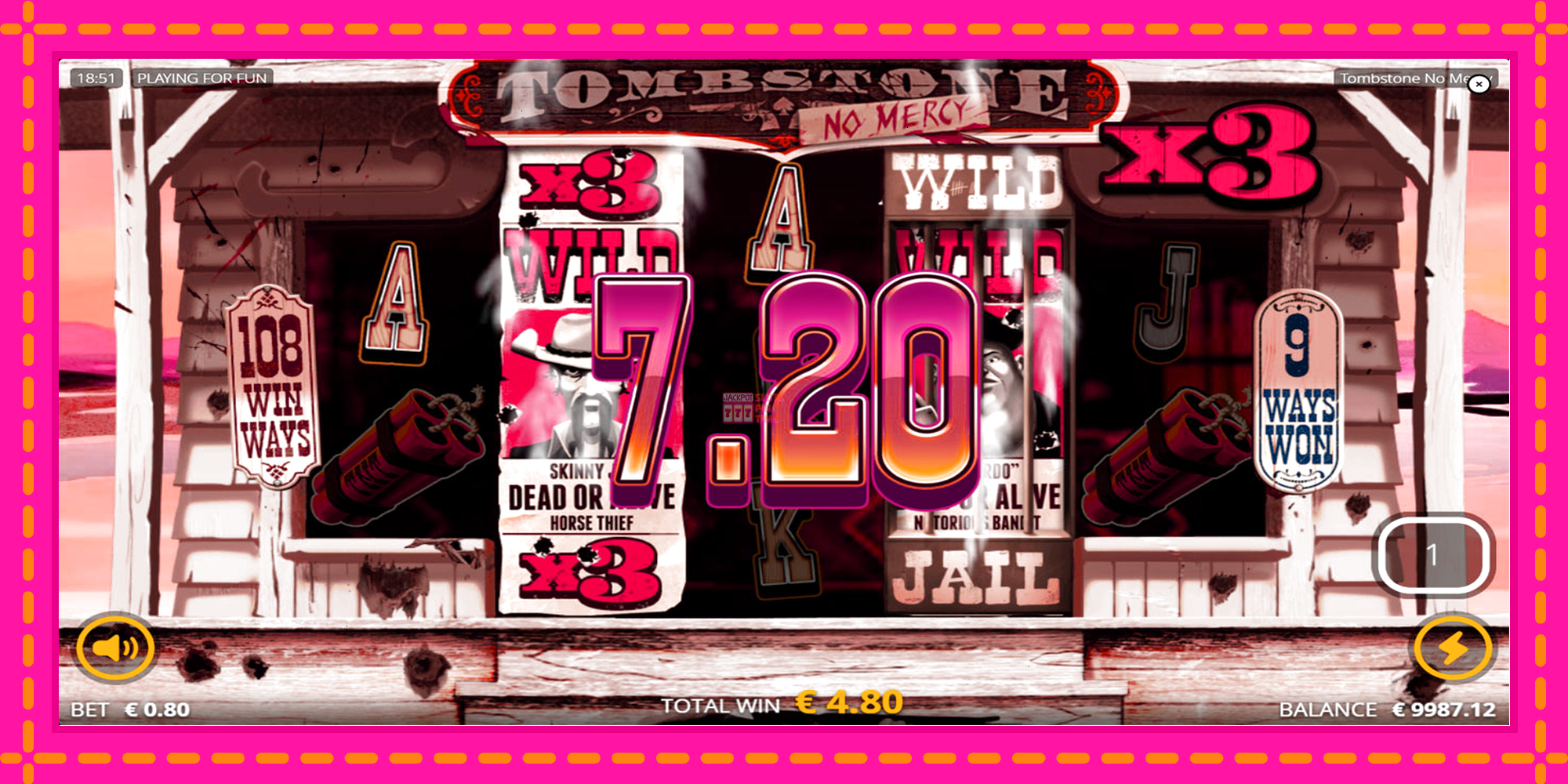 Slot machine Tombstone: No Mercy gratuitamente, immagine 4