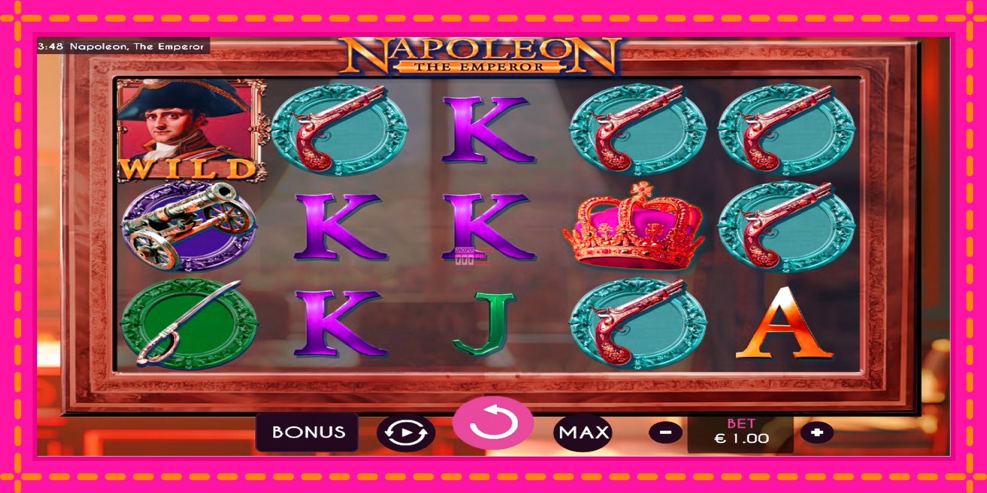 Slot machine Napoleon: The Emperor gratuitamente, immagine 1