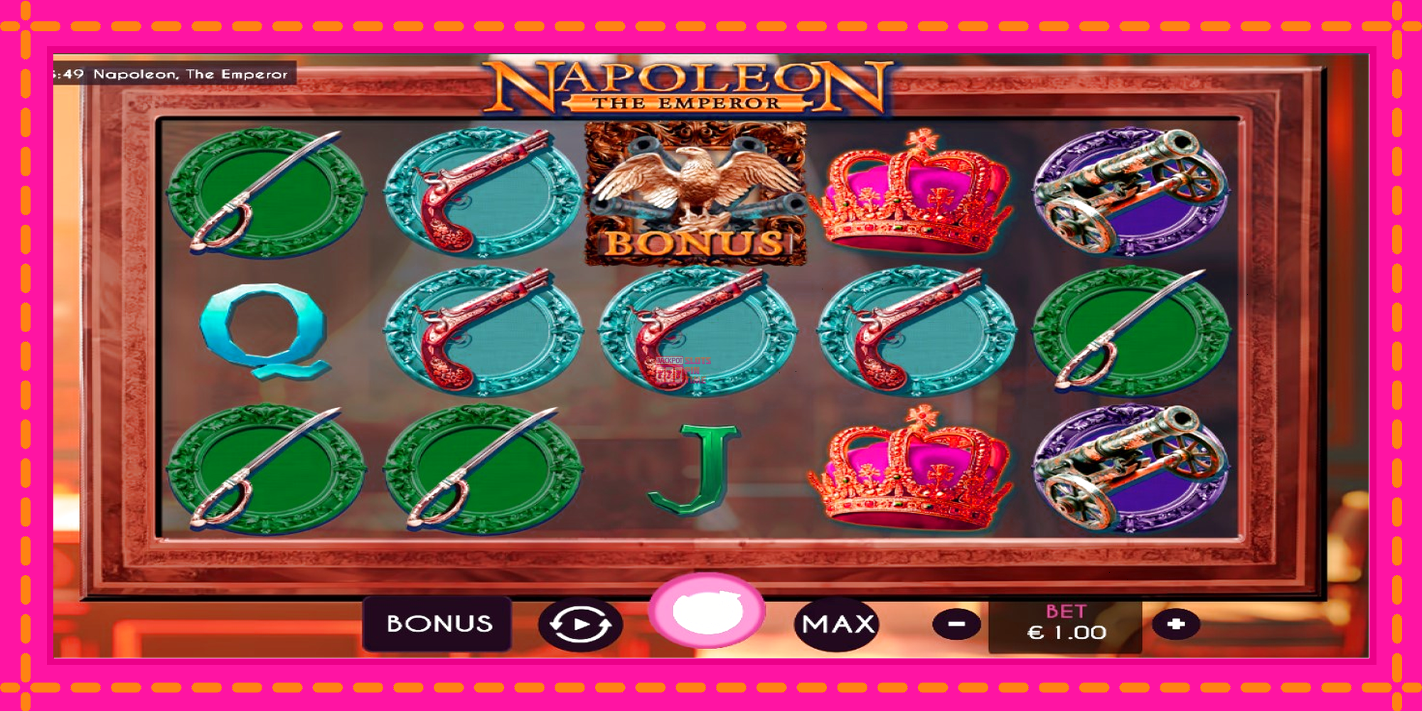 Slot machine Napoleon: The Emperor gratuitamente, immagine 2