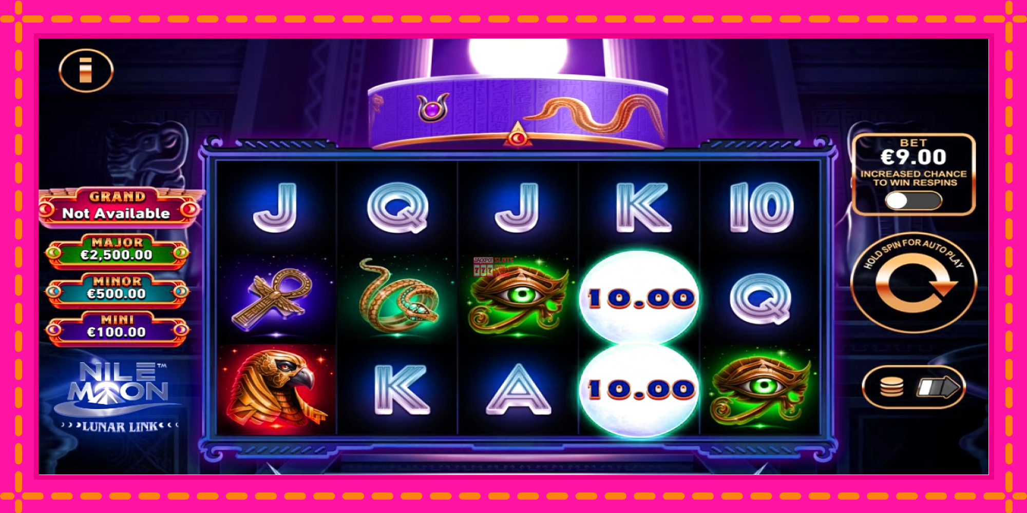 Slot machine Lunar Link: Nile Moon gratuitamente, immagine 3