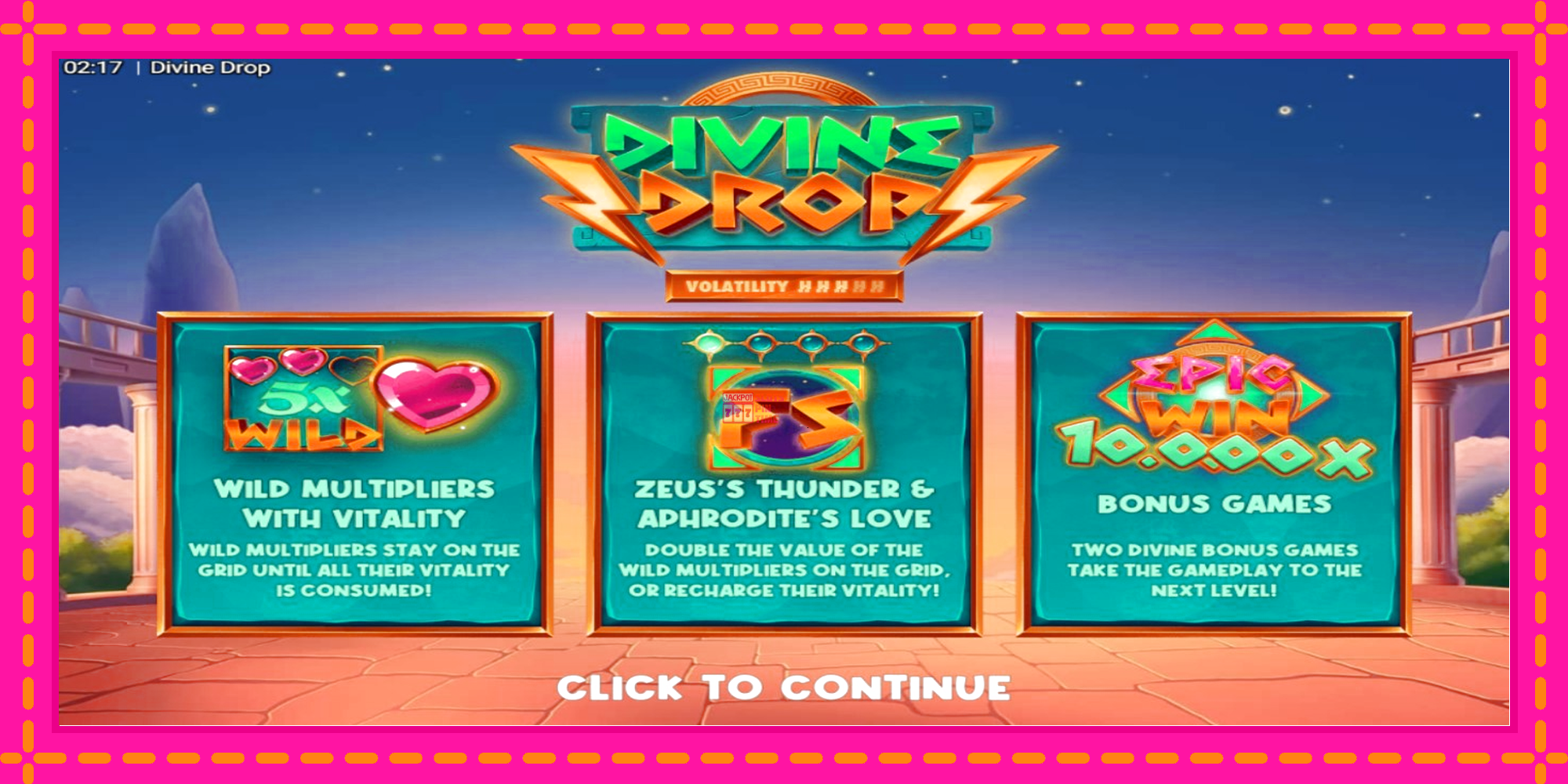 Slot machine Divine Drop gratuitamente, immagine 1