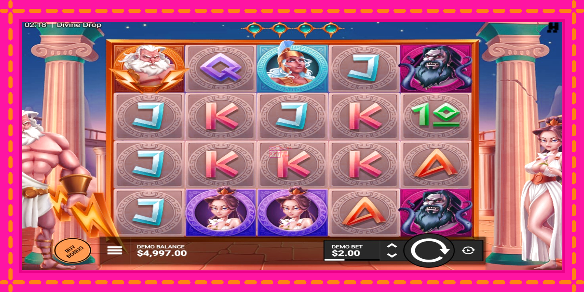 Slot machine Divine Drop gratuitamente, immagine 2