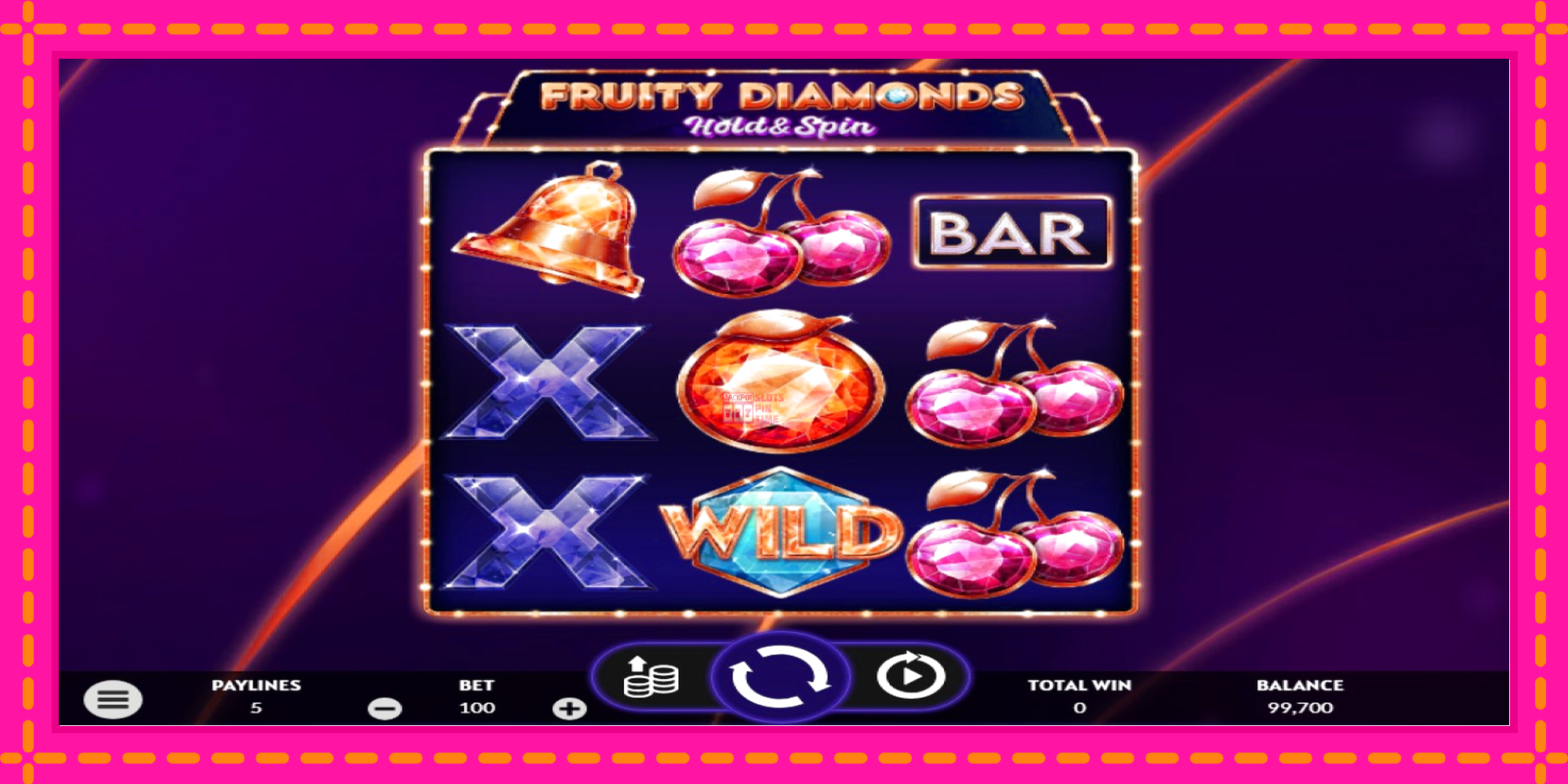 Slot machine Fruity Diamonds gratuitamente, immagine 2