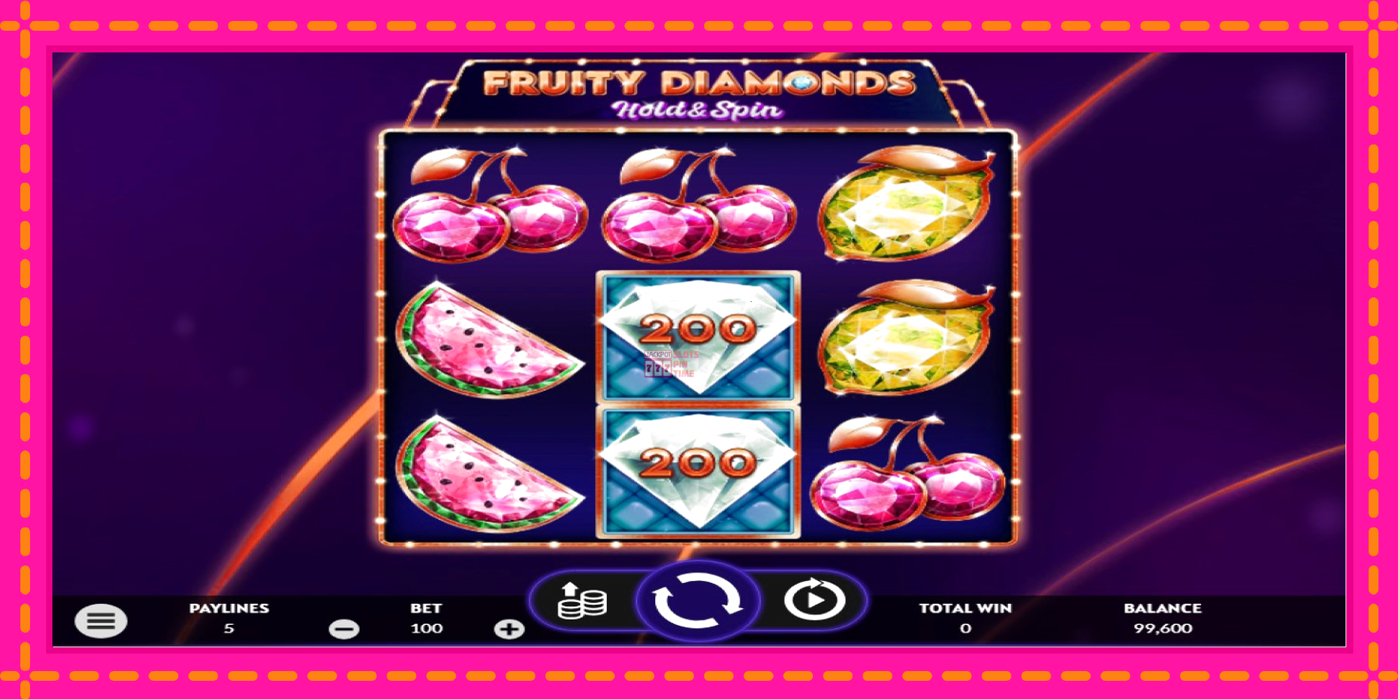 Slot machine Fruity Diamonds gratuitamente, immagine 3