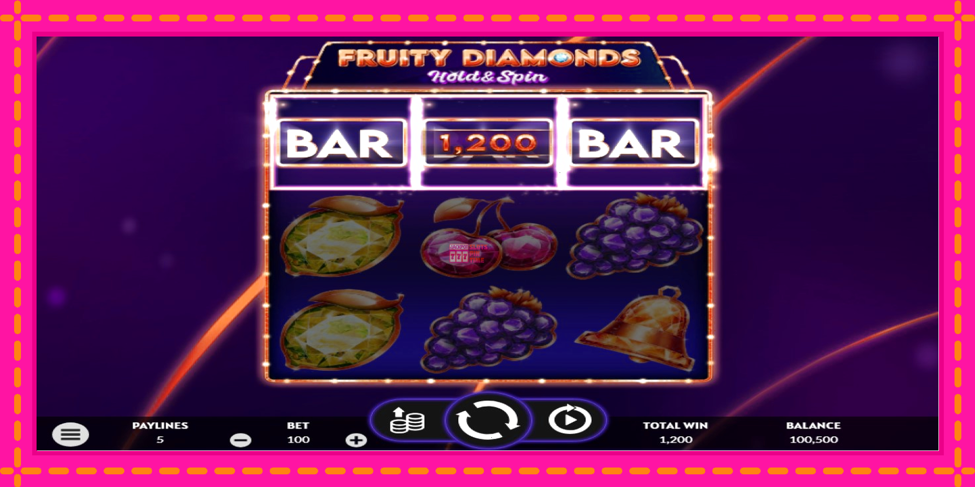 Slot machine Fruity Diamonds gratuitamente, immagine 4