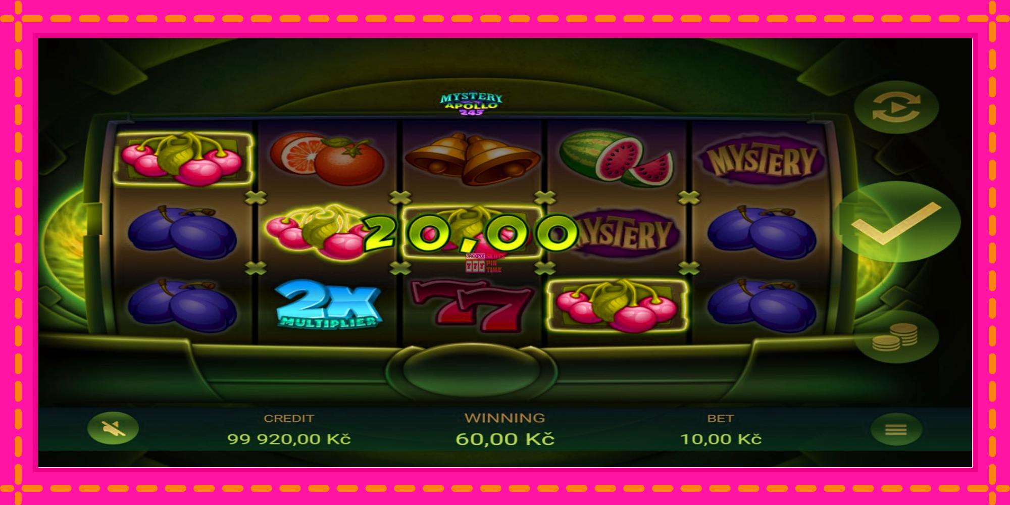 Slot machine Mystery Apollo 243 gratuitamente, immagine 2