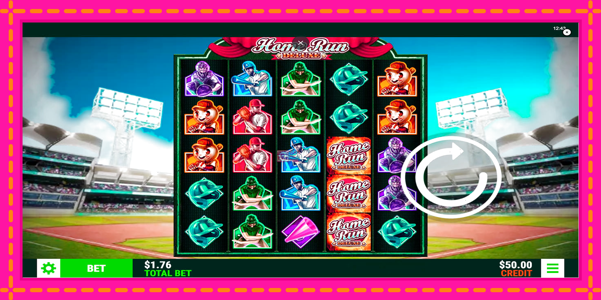 Slot machine Home Run Deluxe gratuitamente, immagine 1