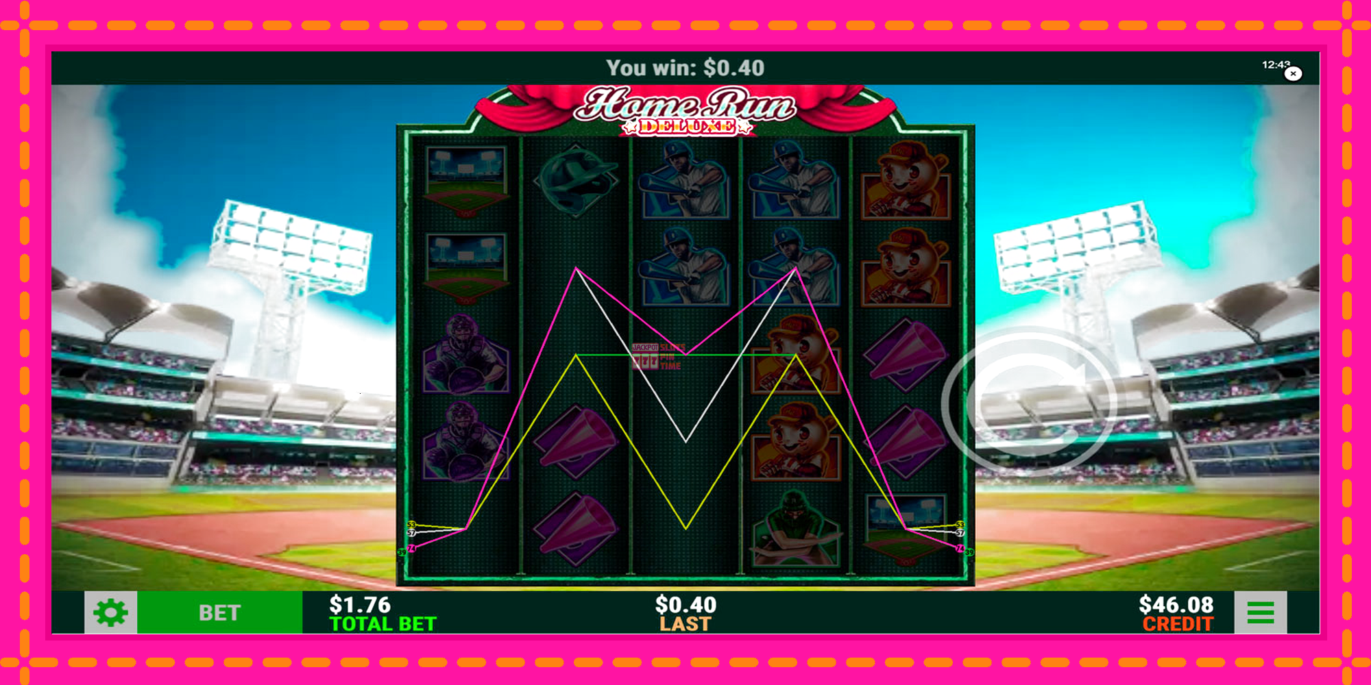 Slot machine Home Run Deluxe gratuitamente, immagine 3