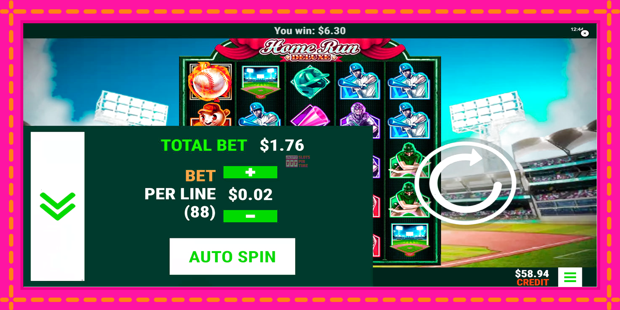 Slot machine Home Run Deluxe gratuitamente, immagine 6