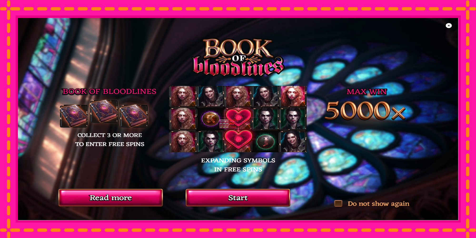 Slot machine Book of Bloodlines gratuitamente, immagine 1