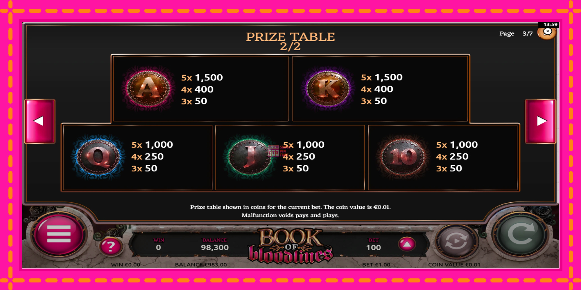 Slot machine Book of Bloodlines gratuitamente, immagine 7