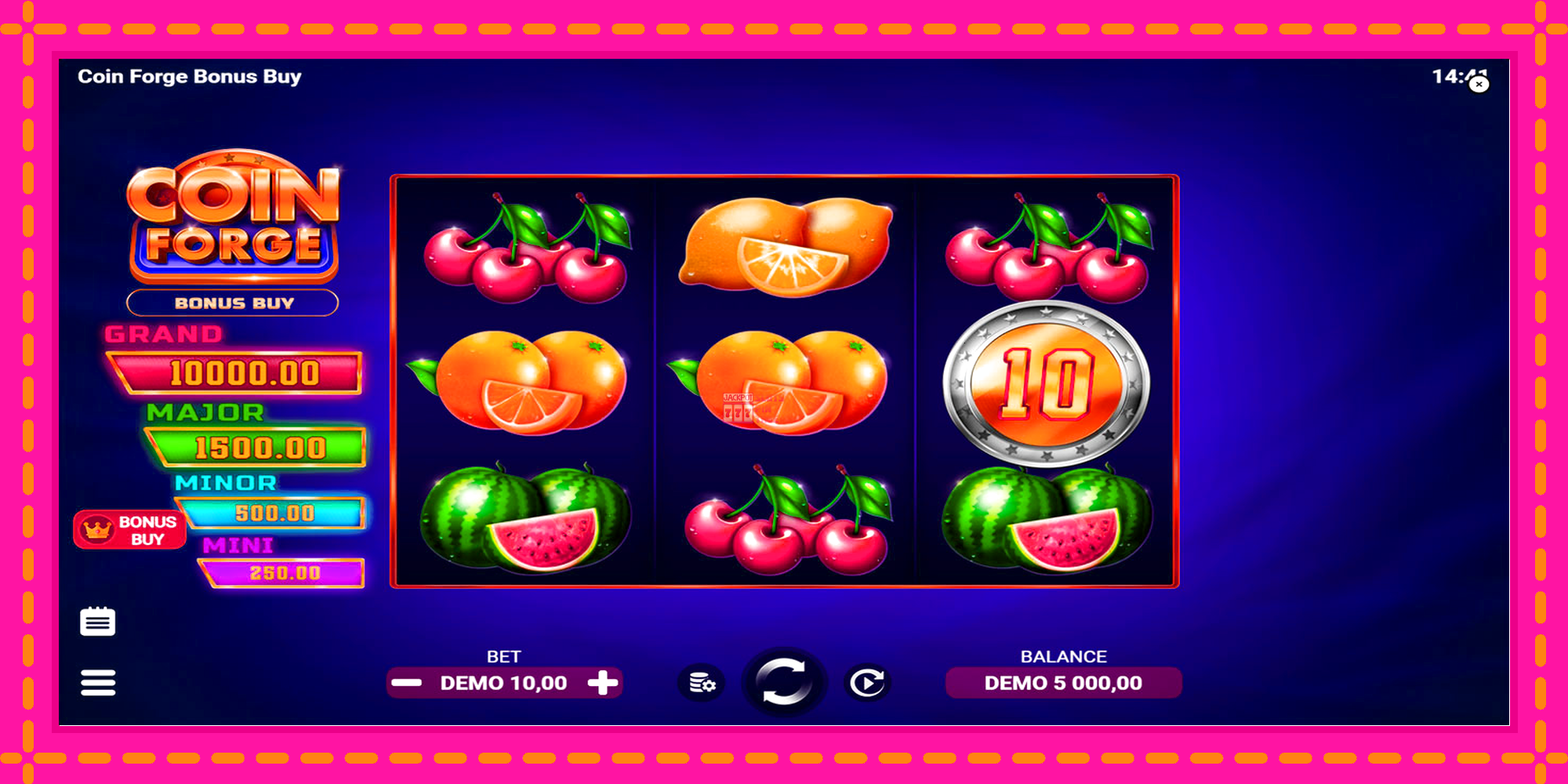 Slot machine Coin Forge Bonus Buy gratuitamente, immagine 1