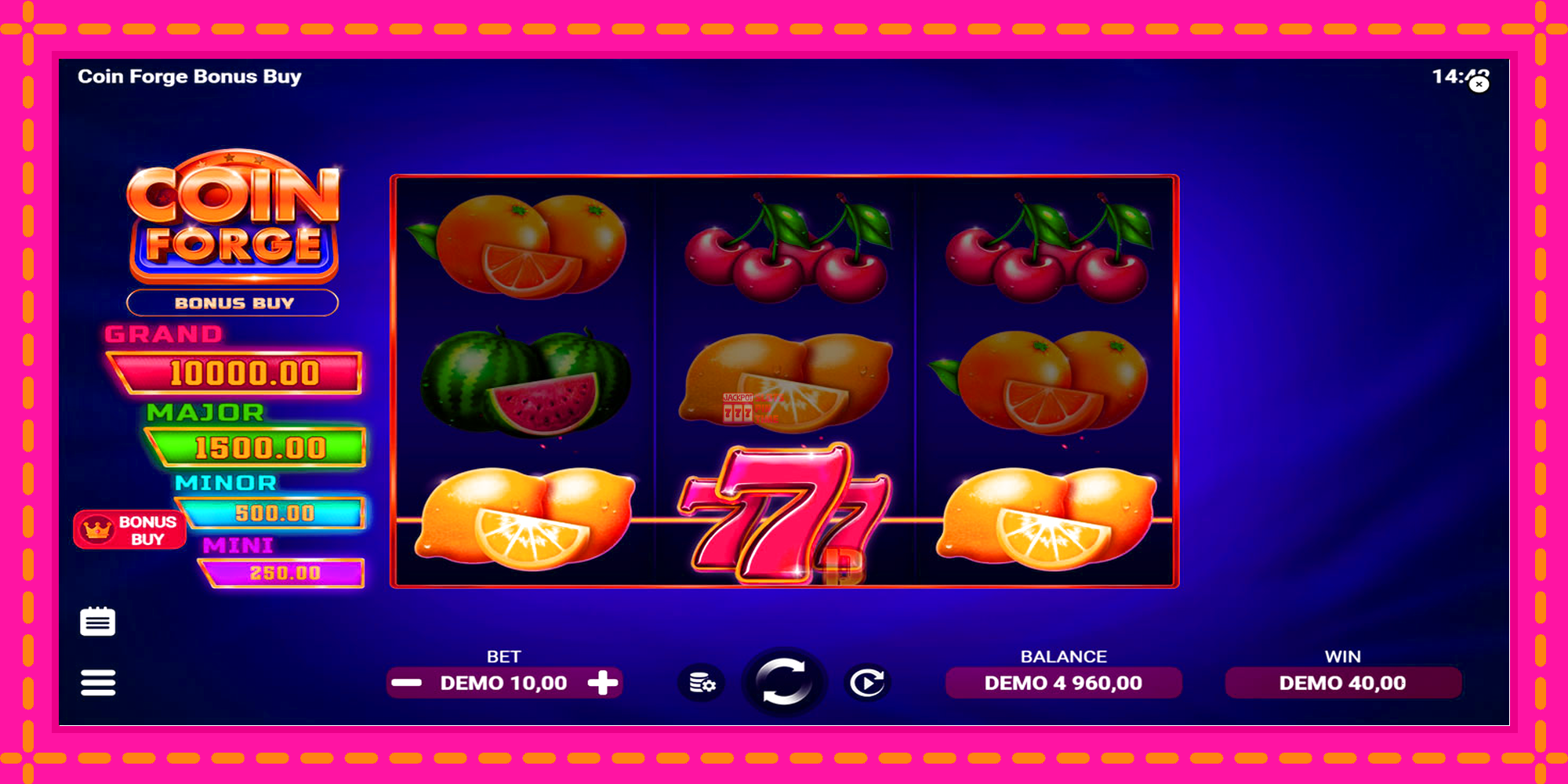 Slot machine Coin Forge Bonus Buy gratuitamente, immagine 3