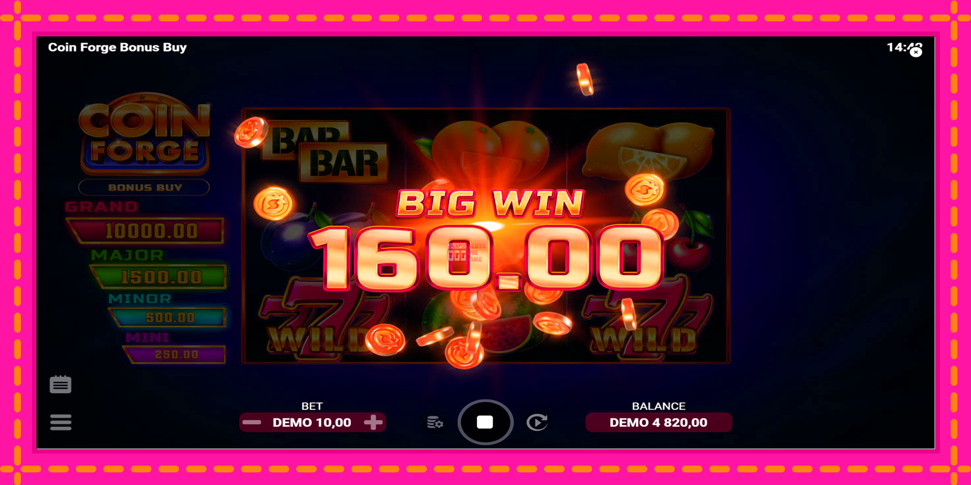 Slot machine Coin Forge Bonus Buy gratuitamente, immagine 4