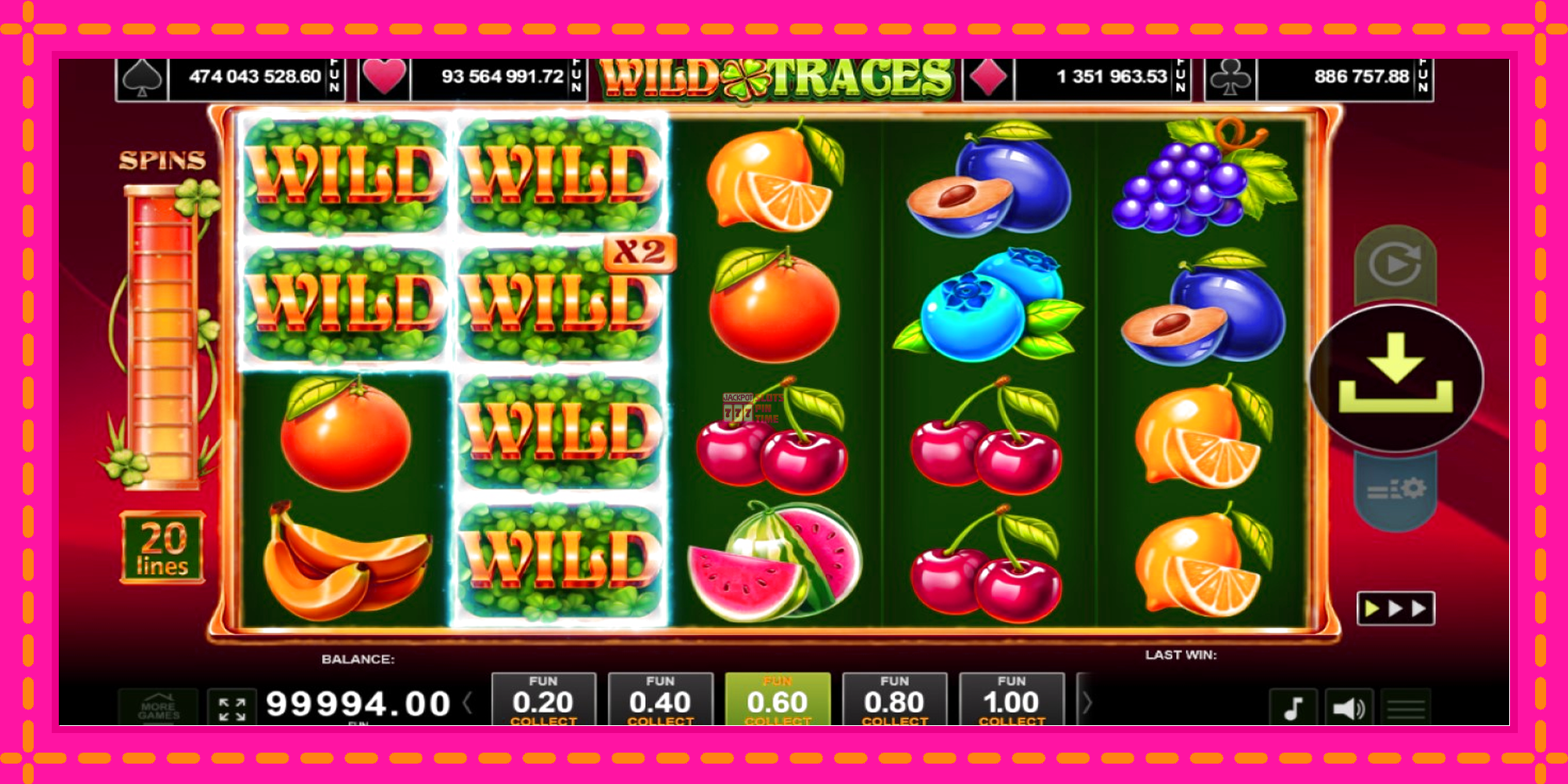 Slot machine Wild Traces gratuitamente, immagine 3