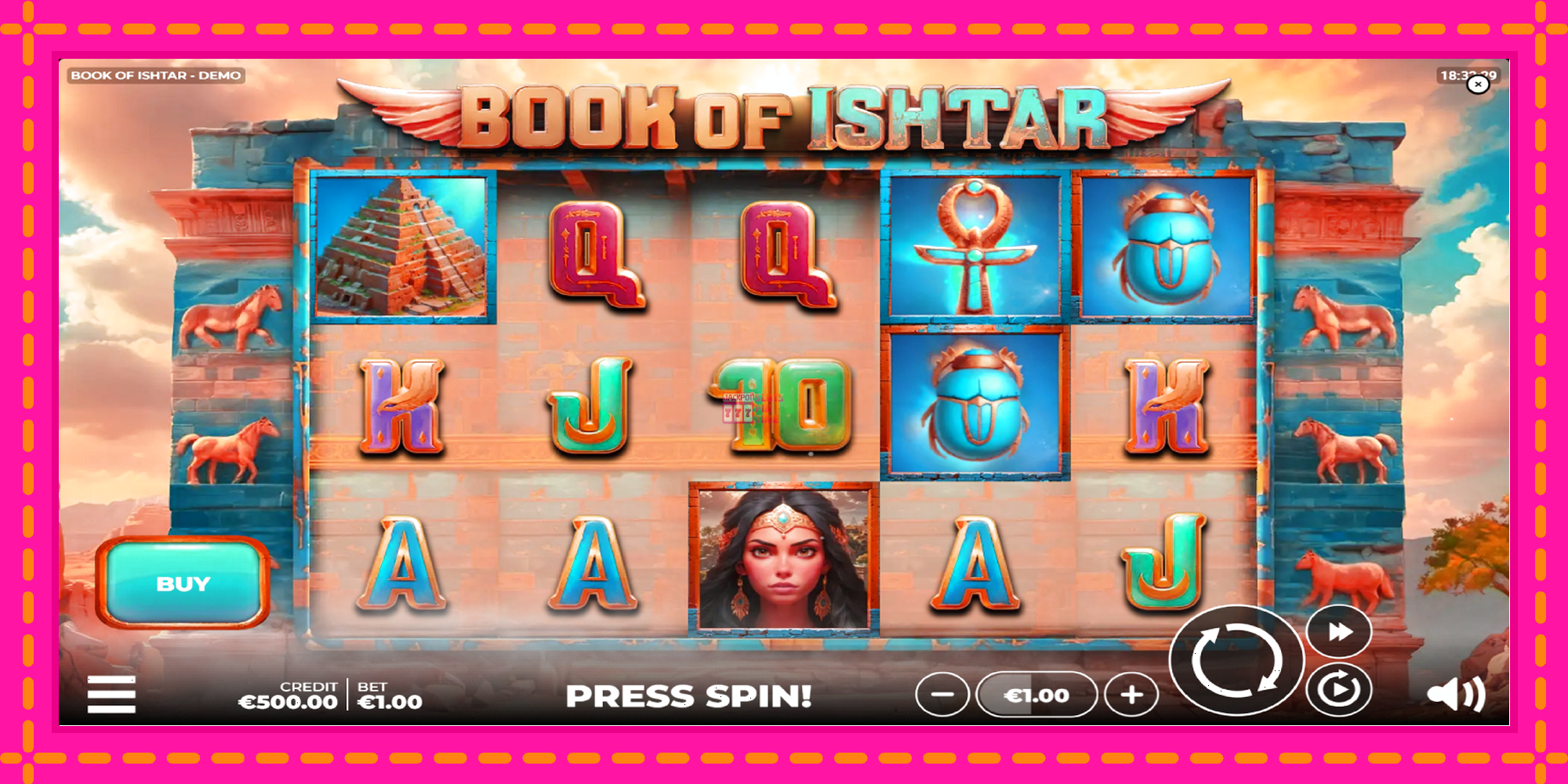 Slot machine Book of Ishtar gratuitamente, immagine 2