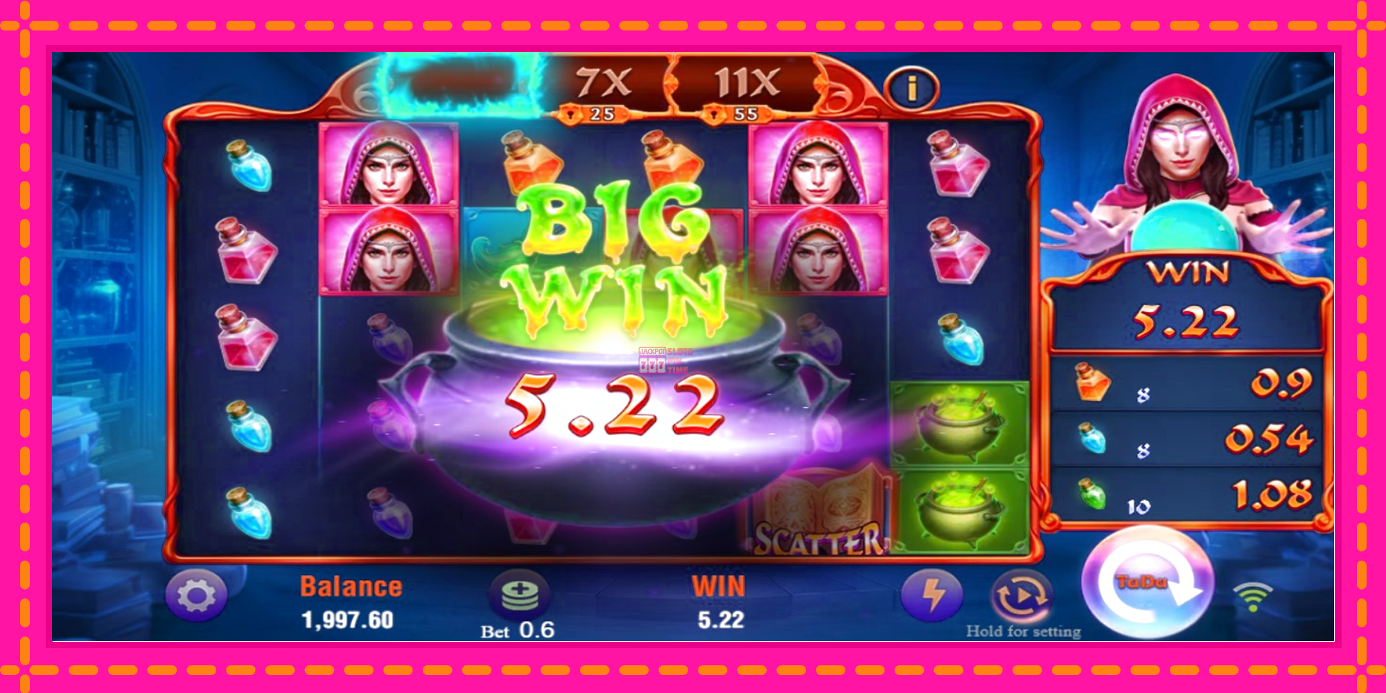 Slot machine Witches Night gratuitamente, immagine 3