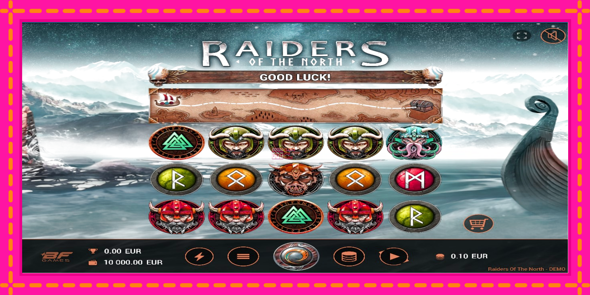 Slot machine Raiders of the North gratuitamente, immagine 1