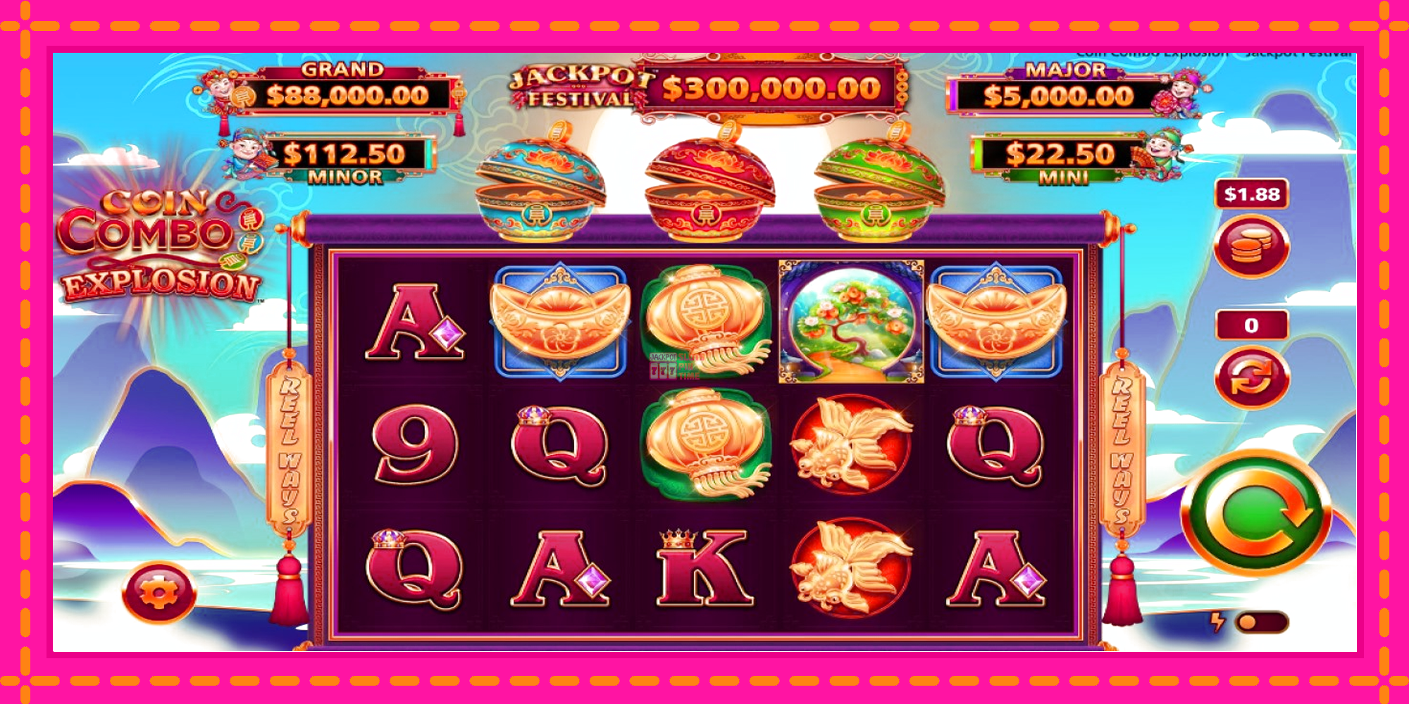 Slot machine Coin Combo Explosion Jackpot Festival gratuitamente, immagine 1