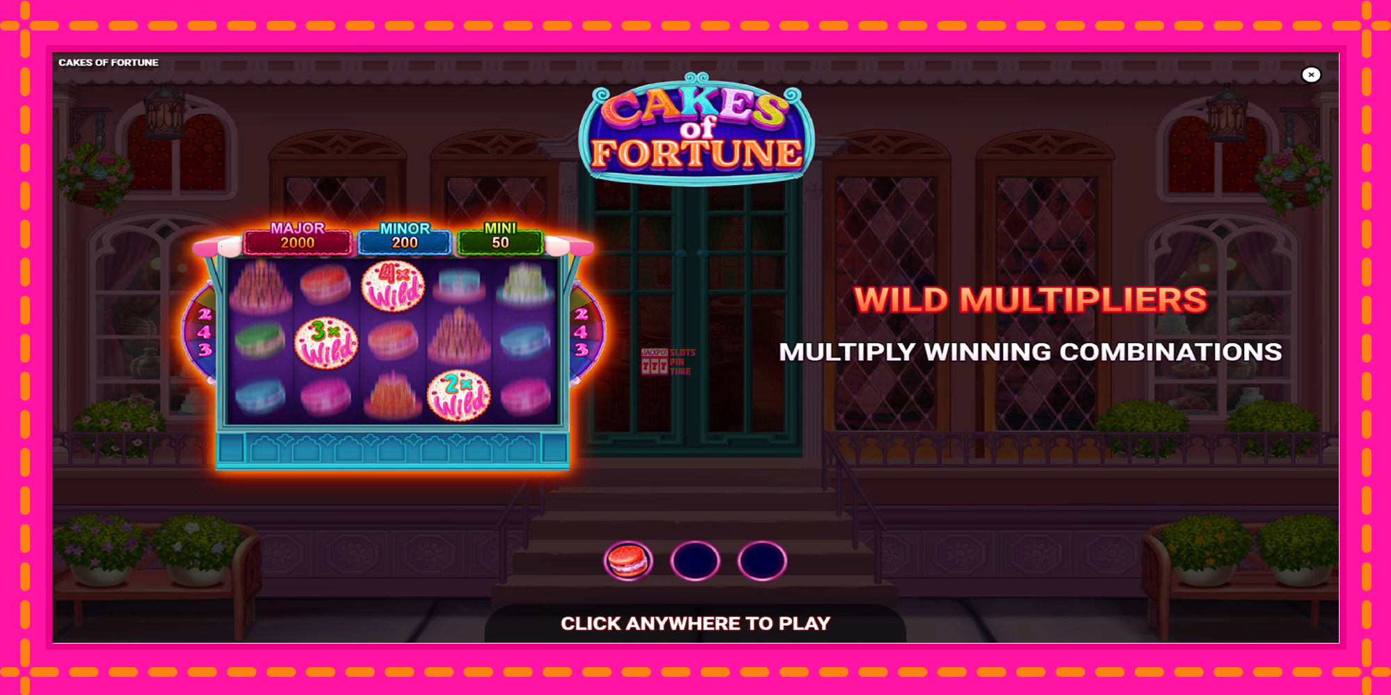 Slot machine Cakes of Fortune gratuitamente, immagine 1