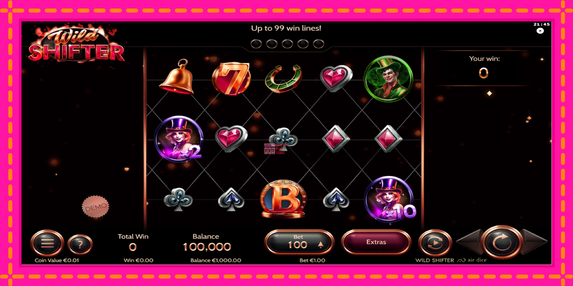 Slot machine Wild Shifter gratuitamente, immagine 2