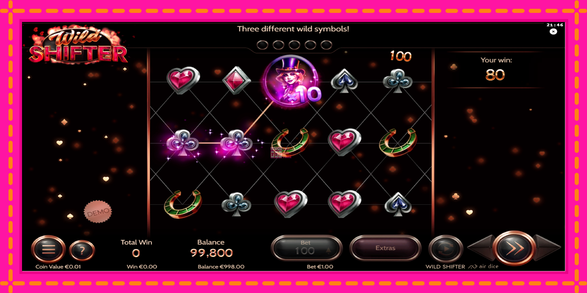 Slot machine Wild Shifter gratuitamente, immagine 3