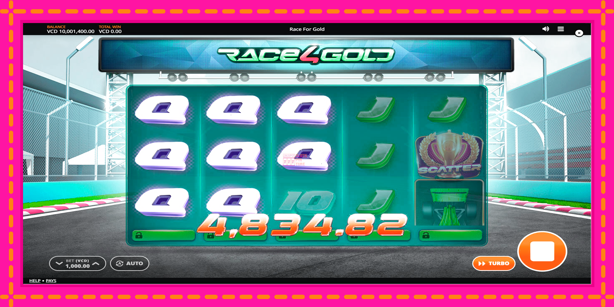 Slot machine Race4Gold gratuitamente, immagine 5