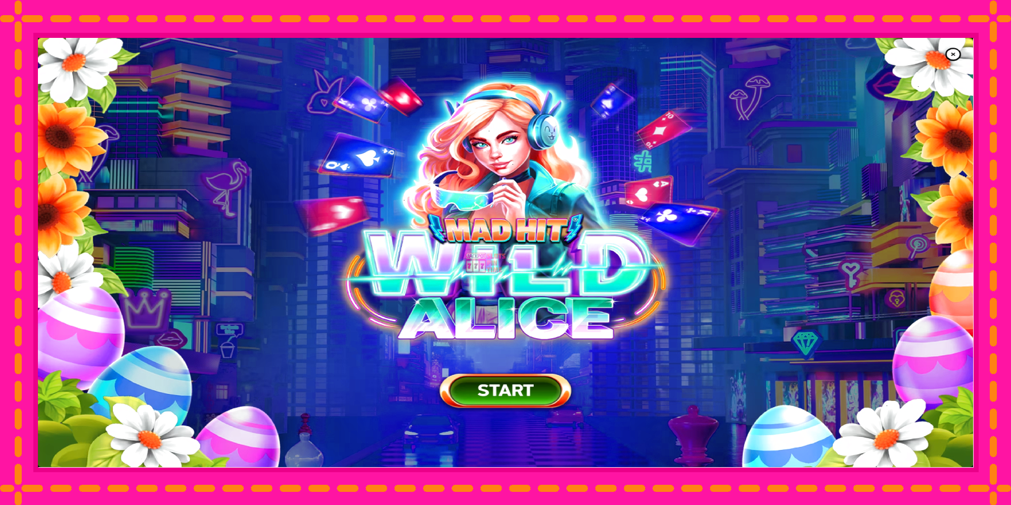 Slot machine Mad Hit Wild Alice Easter gratuitamente, immagine 1