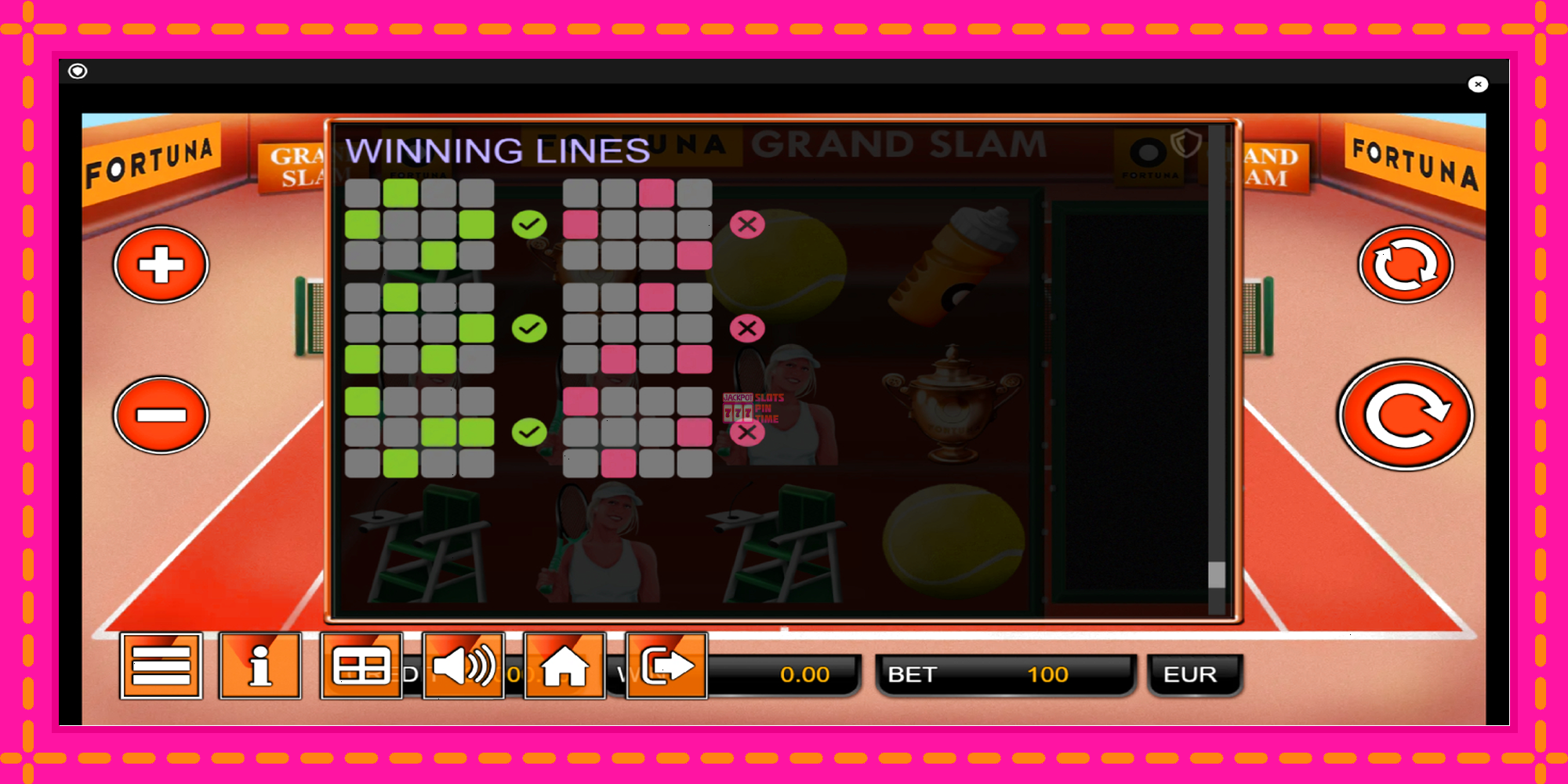 Slot machine Fortuna Grand Slam gratuitamente, immagine 7